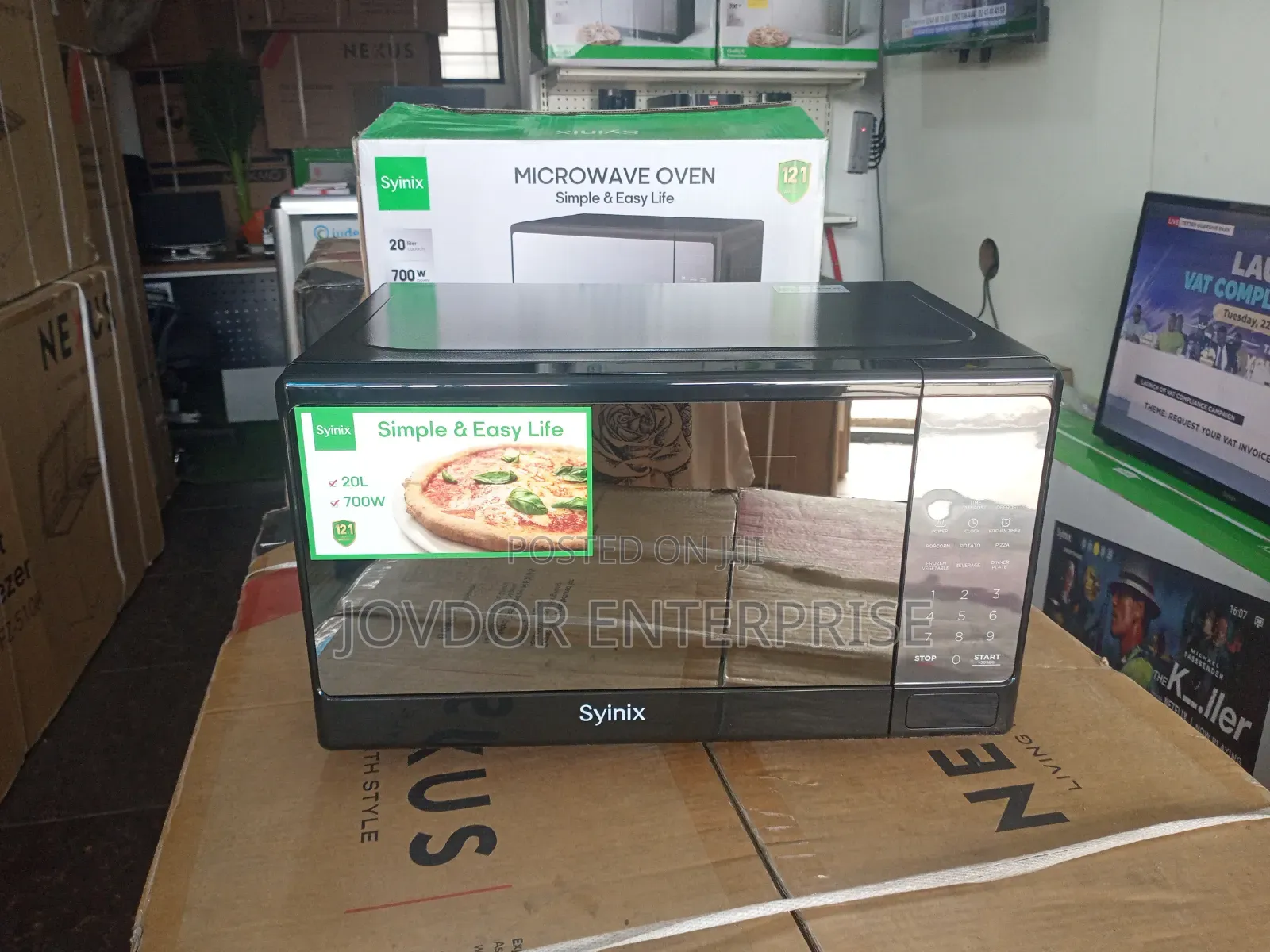 Syinix Digital Microwave 20L