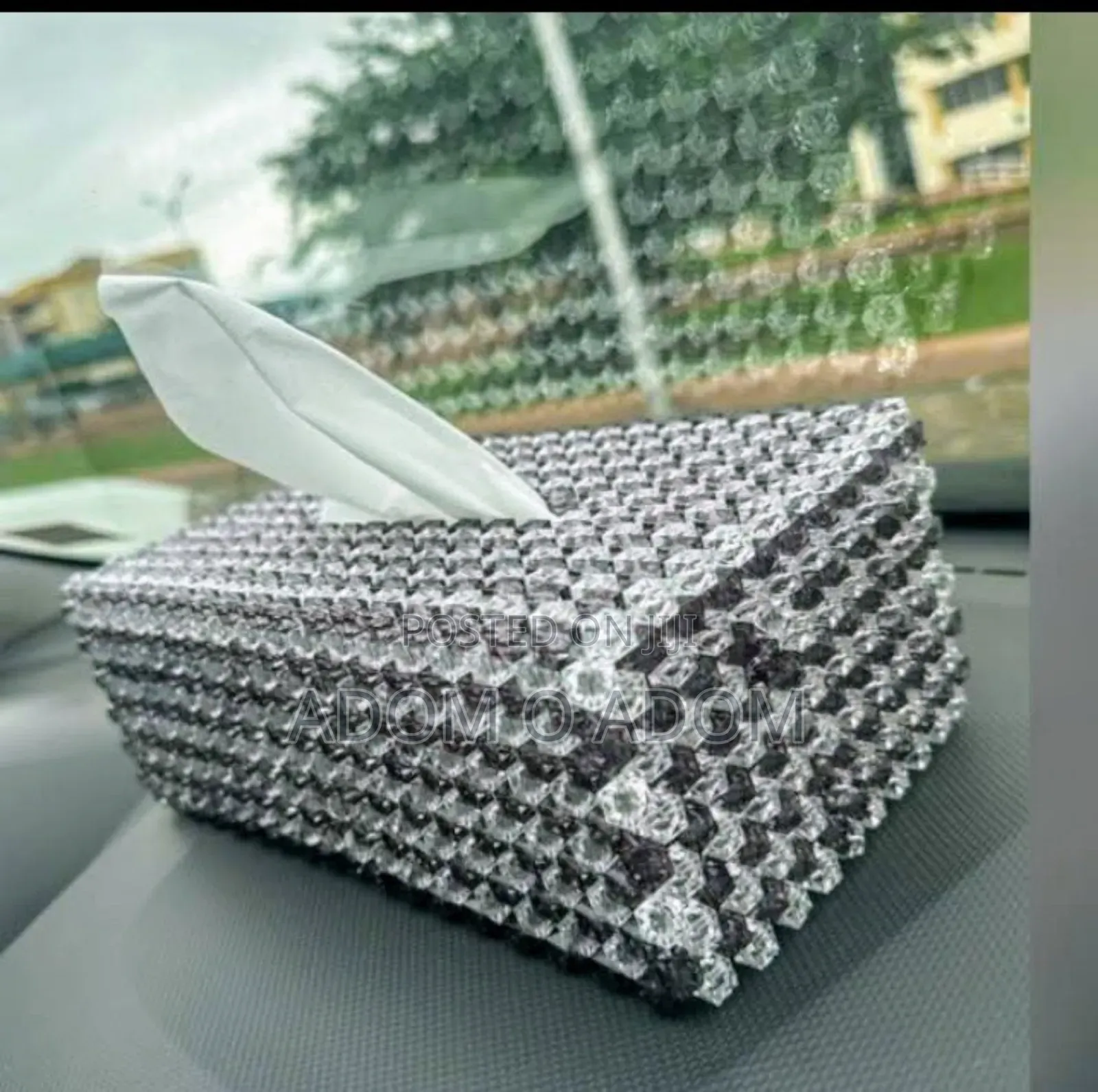 Handmade Bead Tissue Box Covers