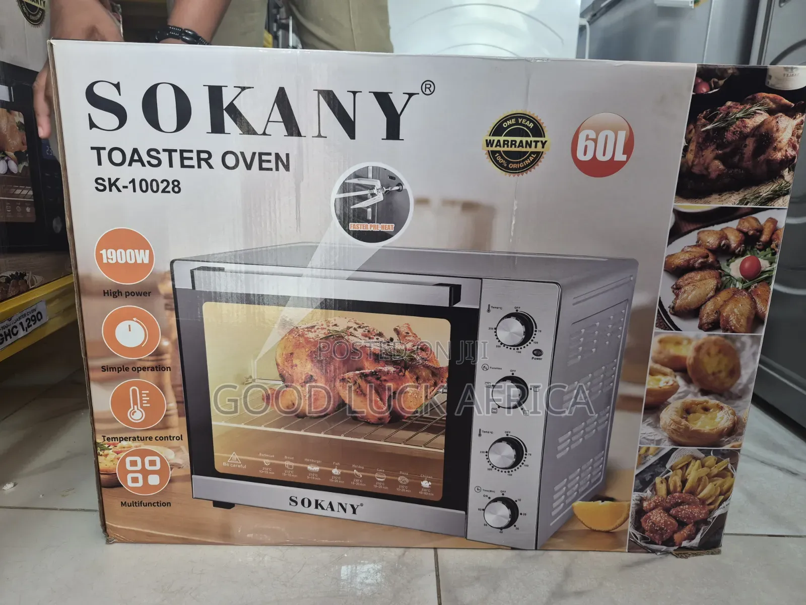 60L Toaster Oven