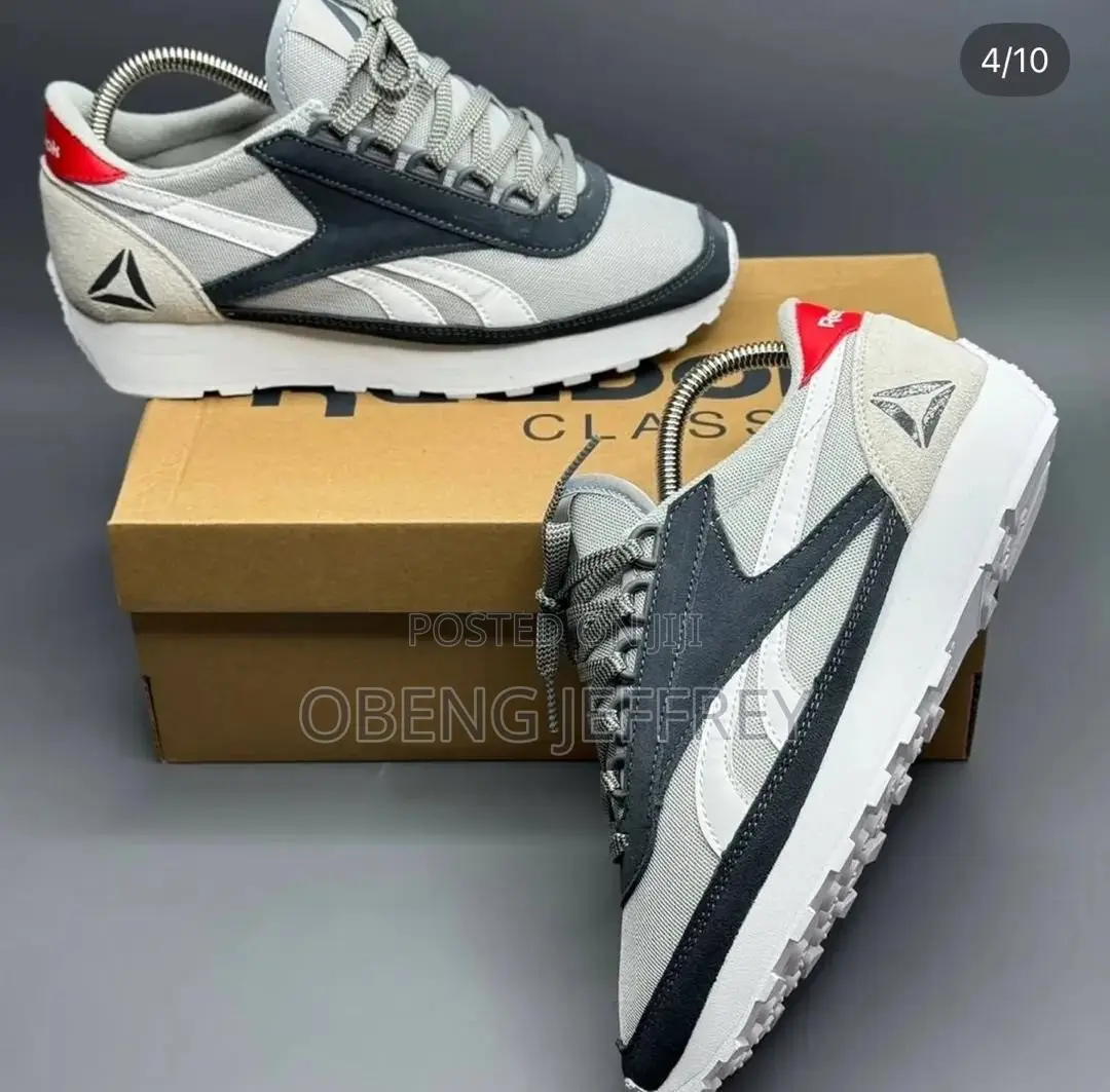 Original Reebok Classic Nylon Retro Gray/White/Black