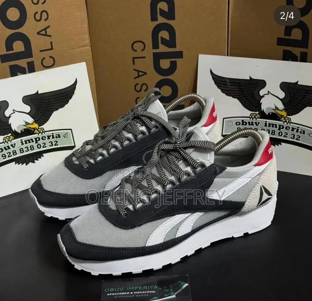 Original Reebok Classic Nylon Retro Gray/White/Black