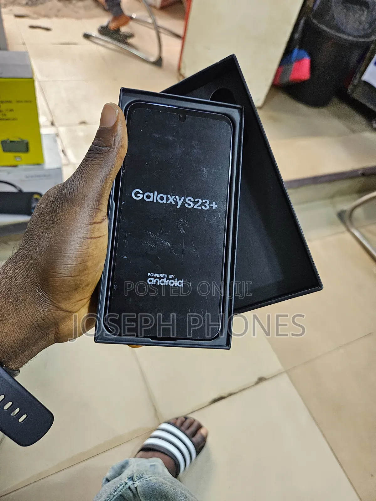 New Samsung Galaxy S23 Plus 256 GB Black