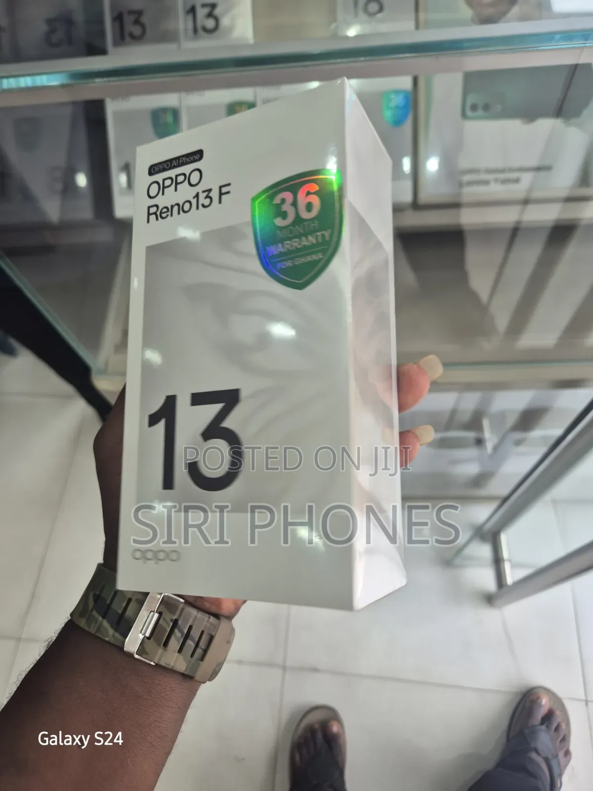New Oppo Reno13 F 256 GB Gray