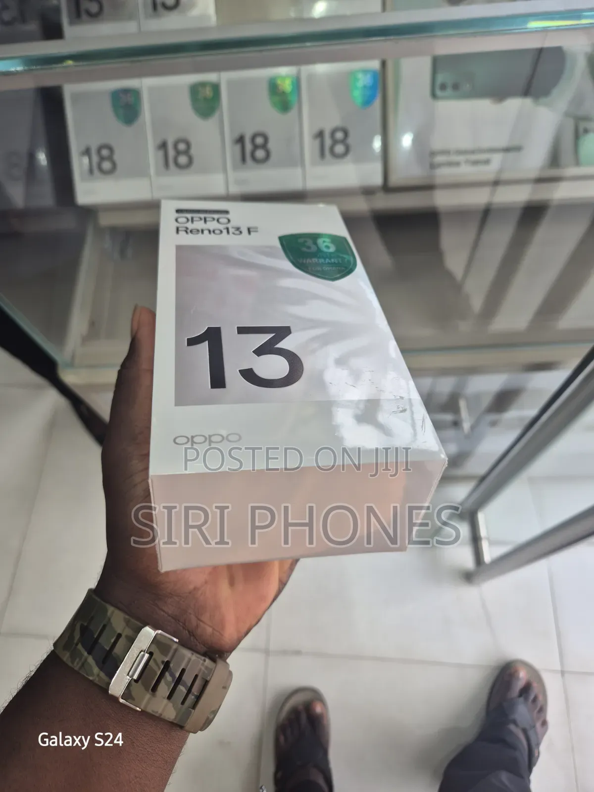 New Oppo Reno13 F 256 GB Gray