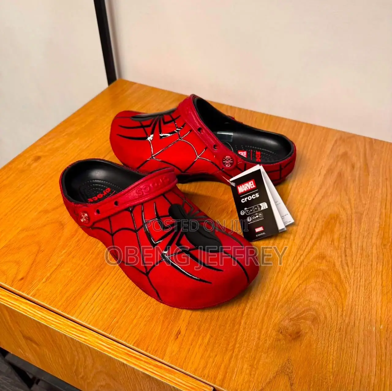 Original Crocs Marvel Spider Red