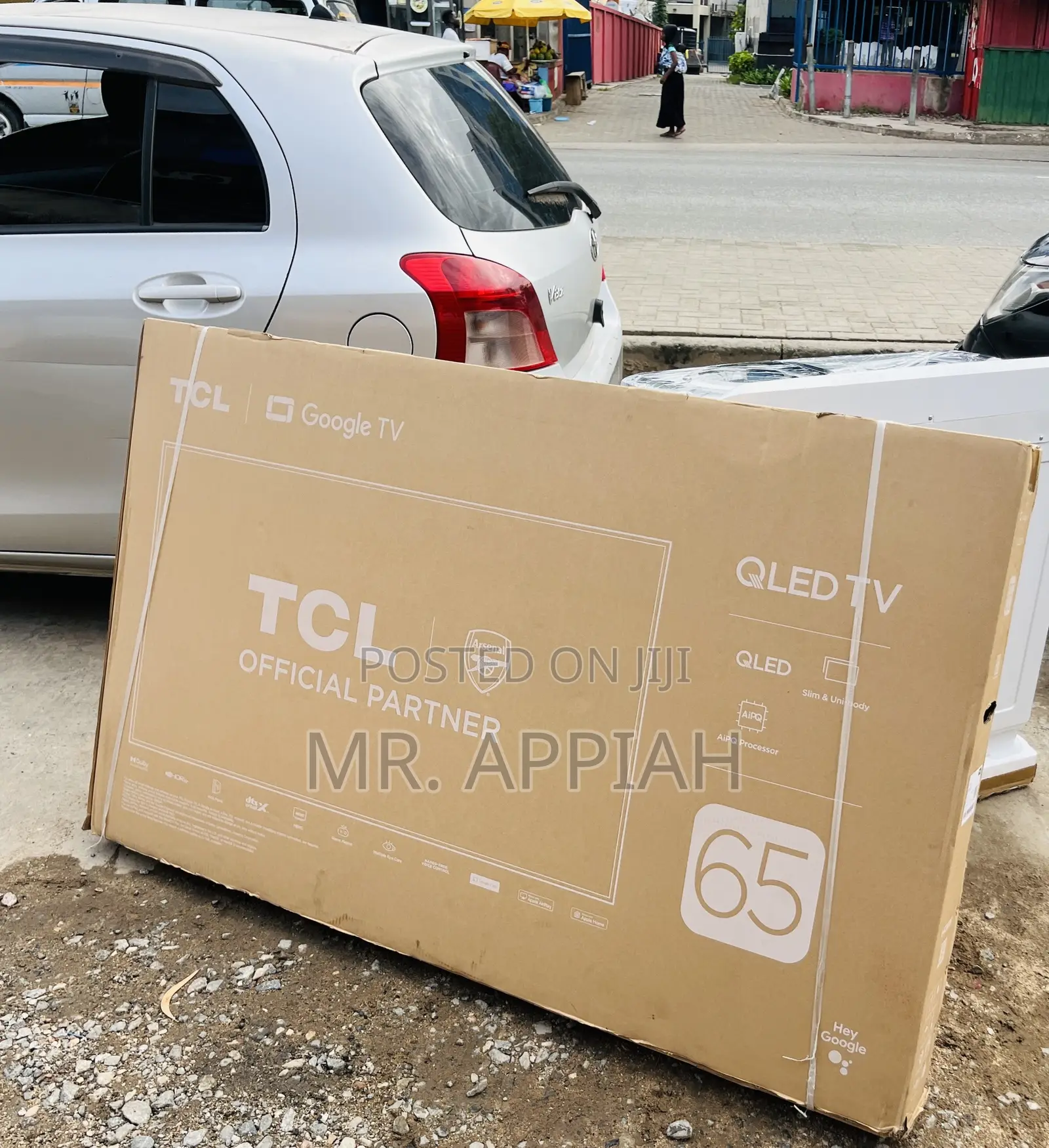 Super Classic TCL 65” Qled Smart Google Android Television