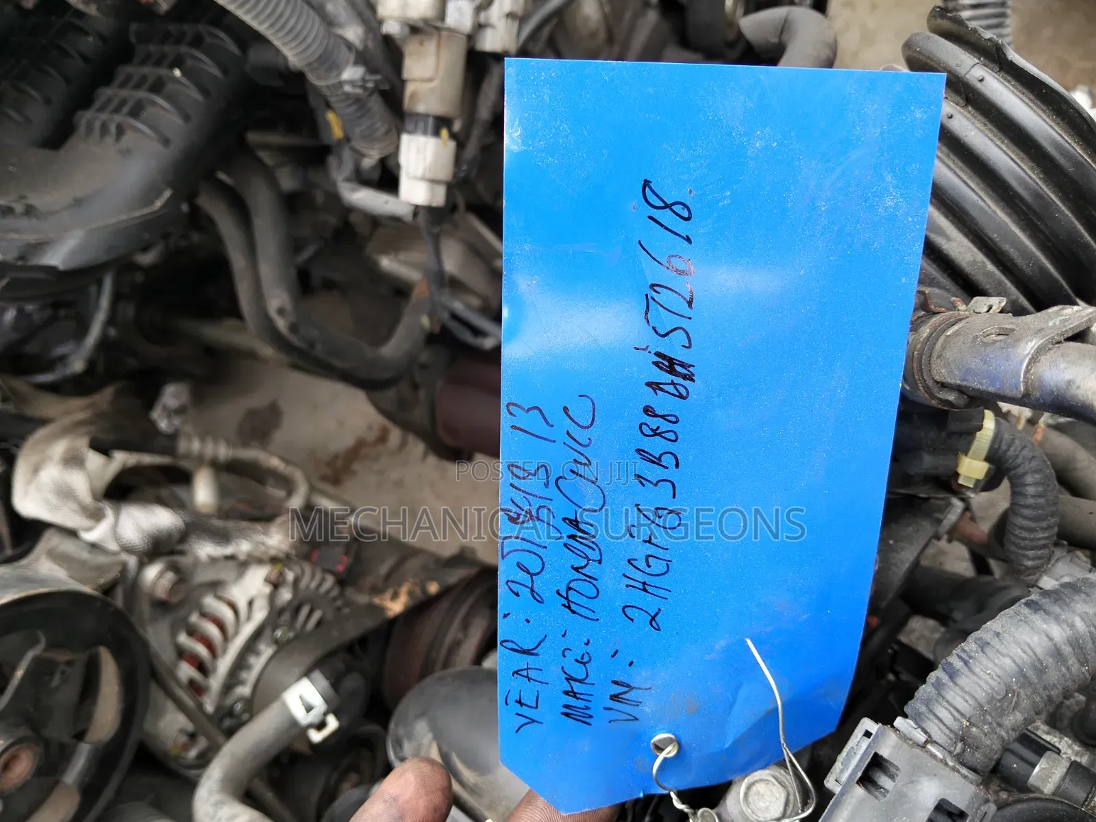 2012 to 2015 Honda Civic Complete Engine With Gearbox
