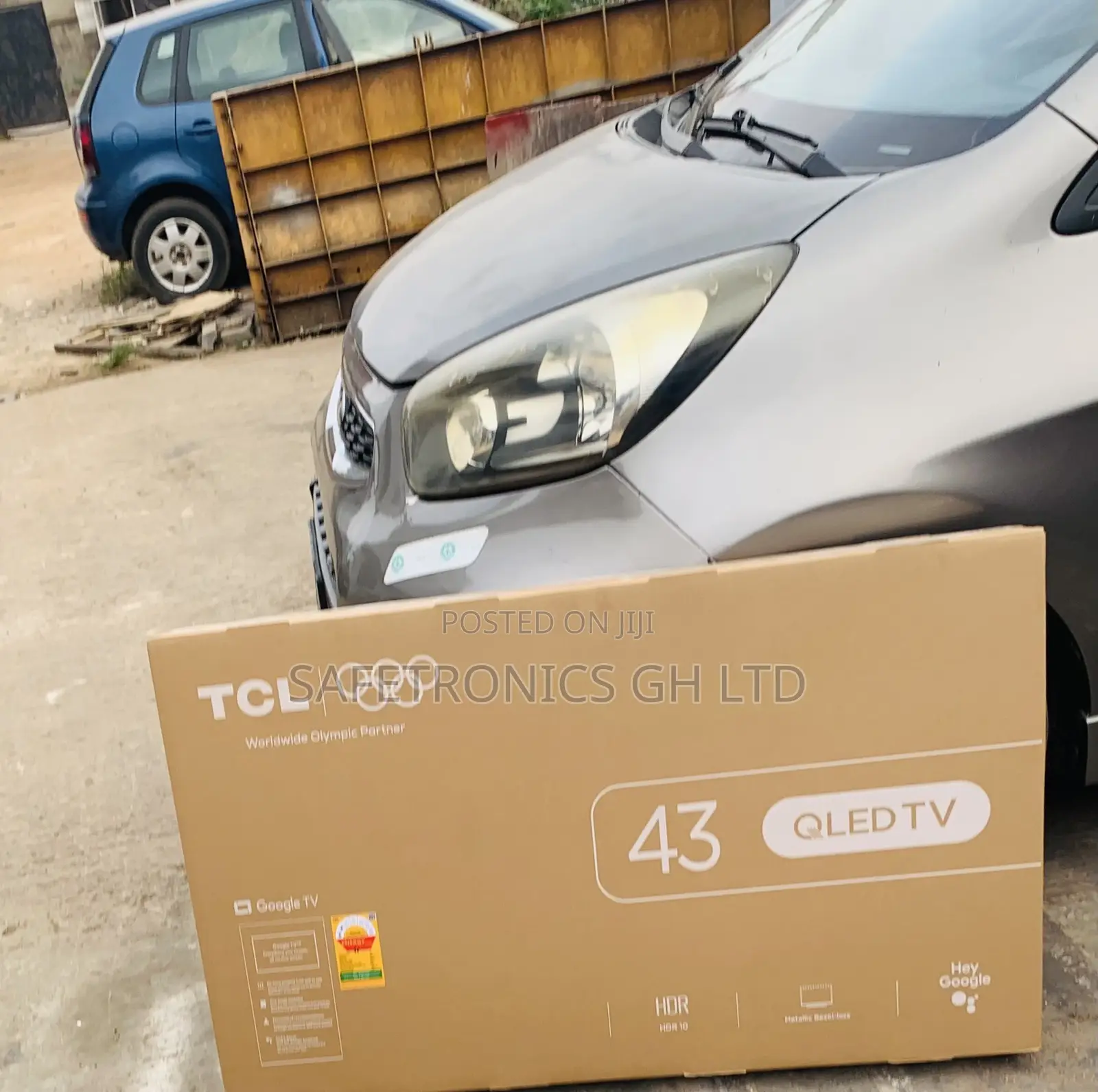 Durable Sleek TCL < Smart Android 43 Inch Qled TV