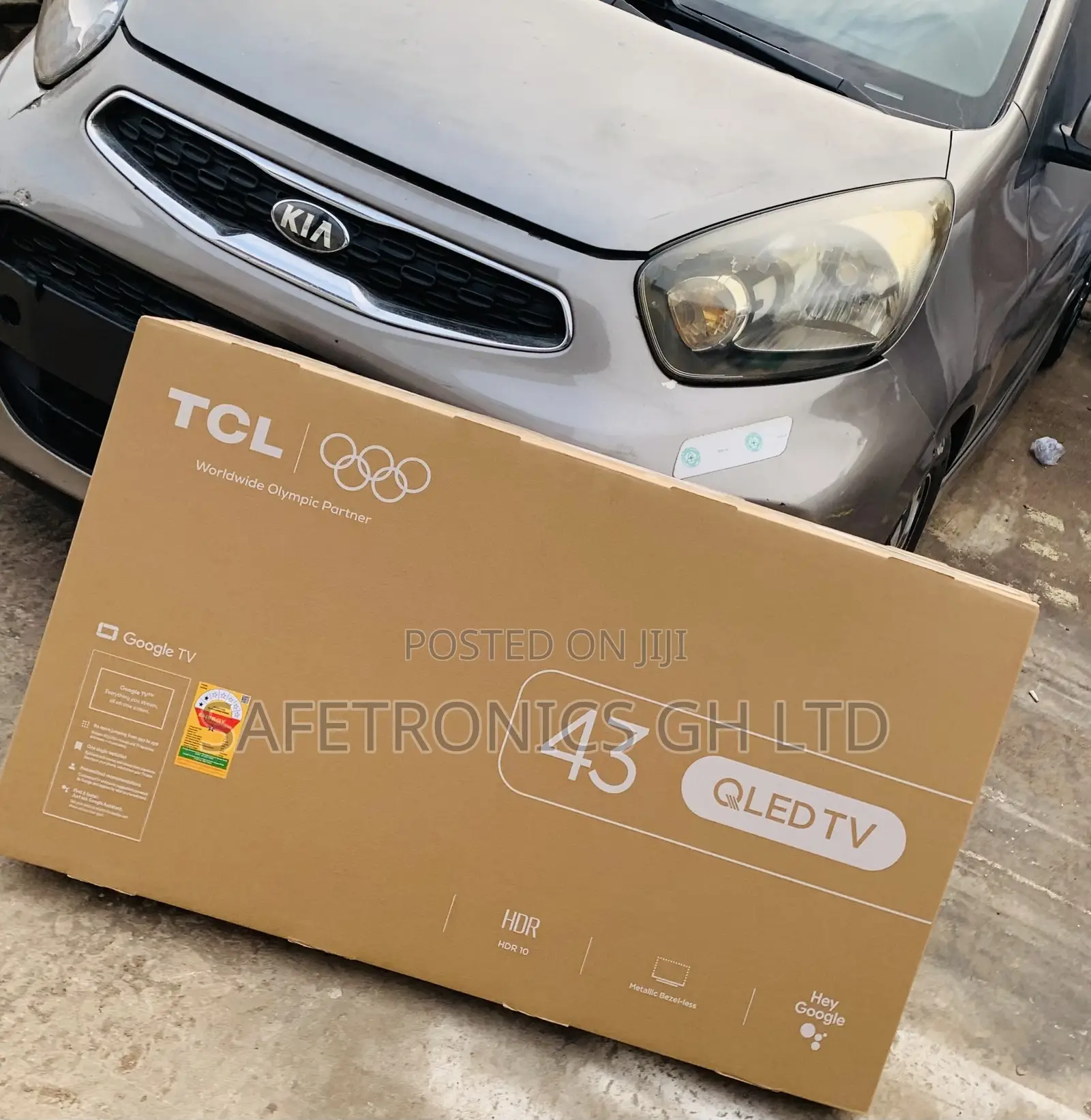 Durable Sleek TCL < Smart Android 43 Inch Qled TV
