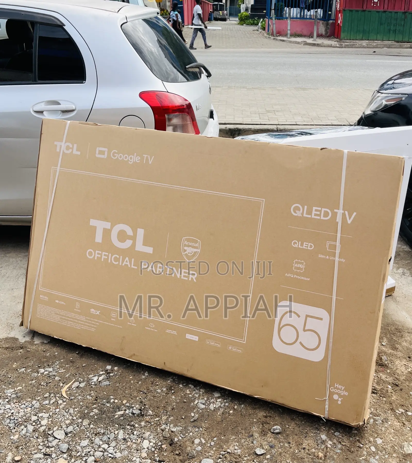 Extremely Durable TCL 65” Qled Smart Android Google TV(Black)