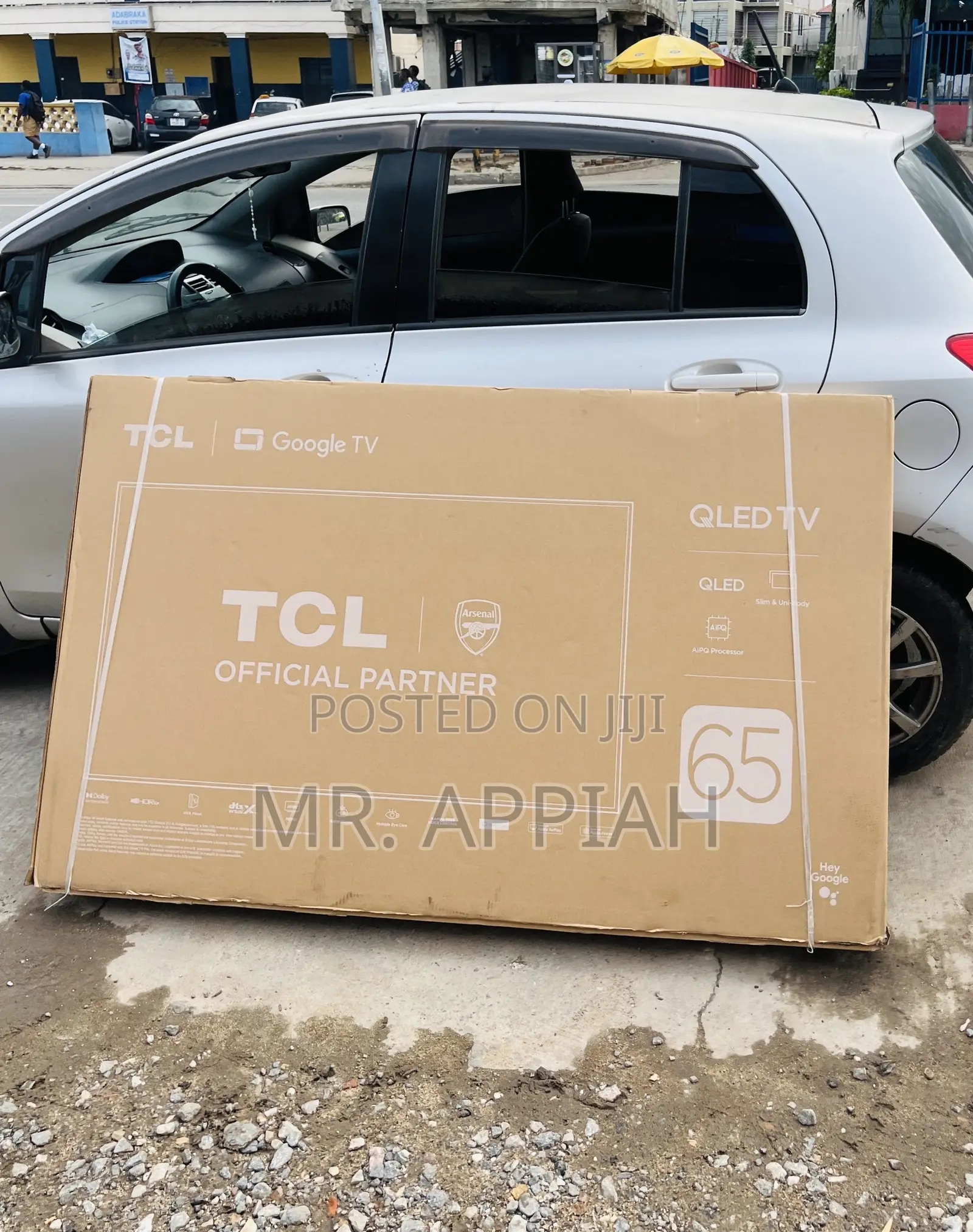 Check Out Classic TCL 65” Qled Smart Screen Television(Black)