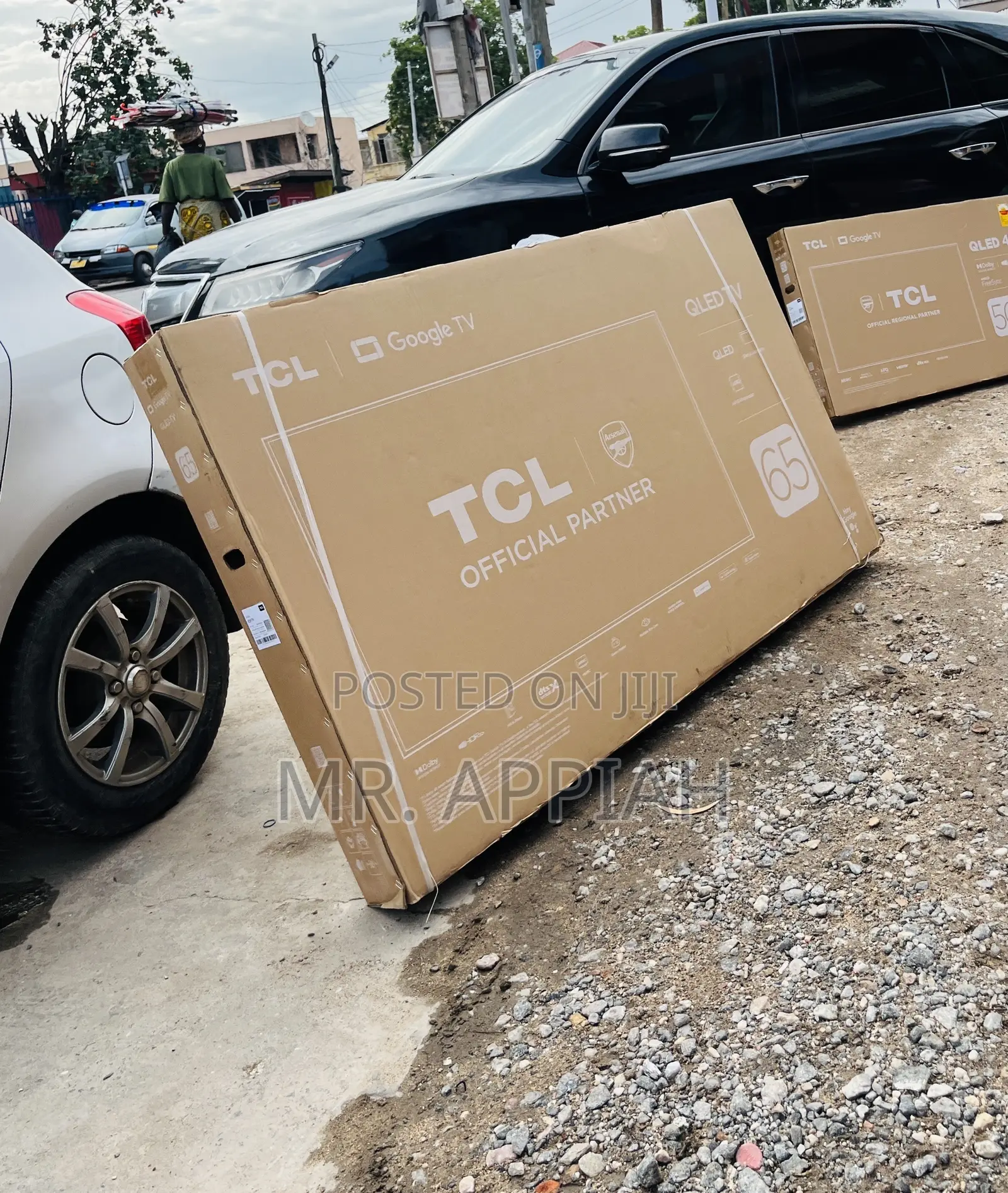 Buy Unique TCL 65” Qled Smart Google Android Television(Black)