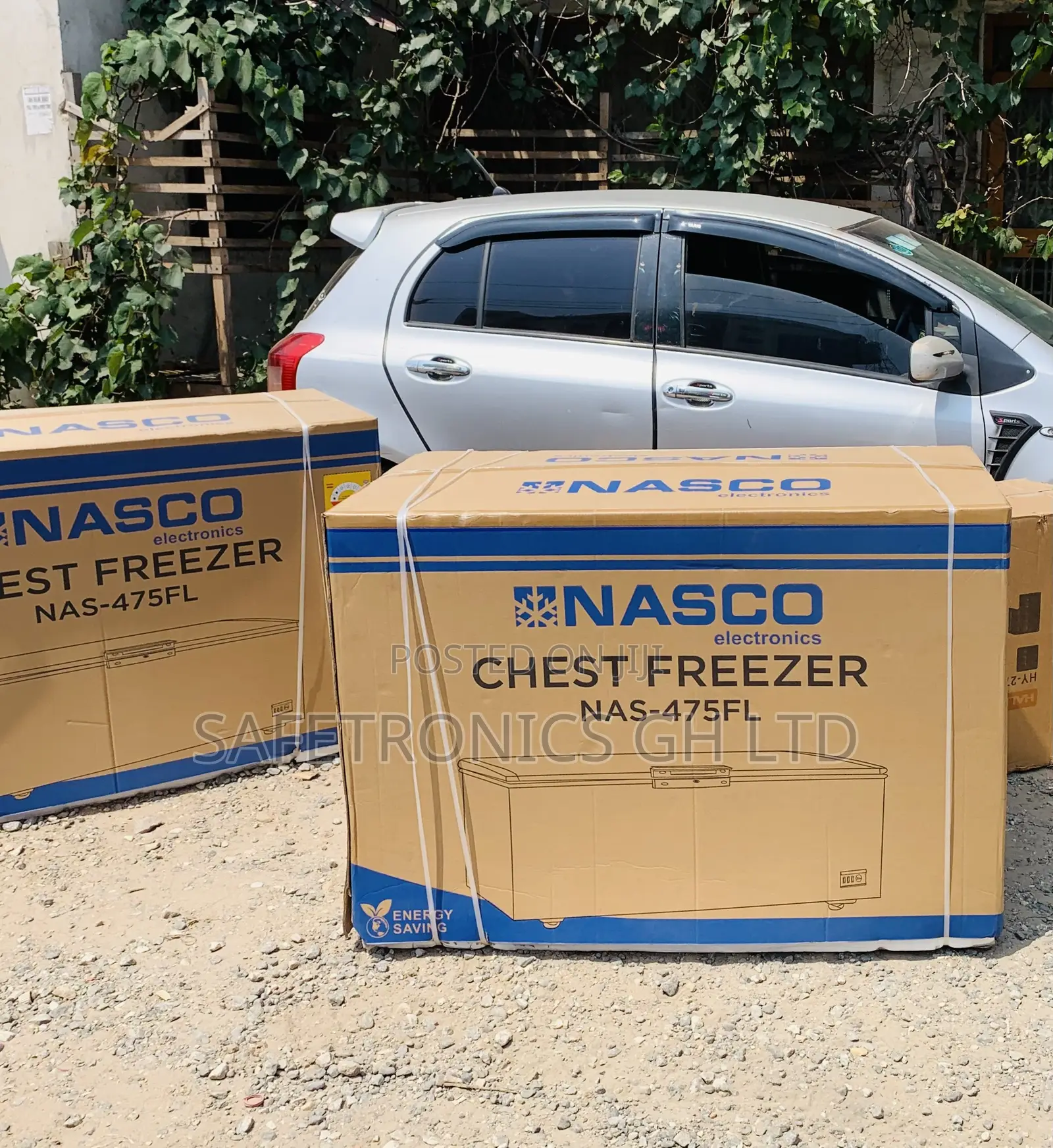 Grab Affordable Nas475fl Nasco Black •• 400L 1 Door Freezer