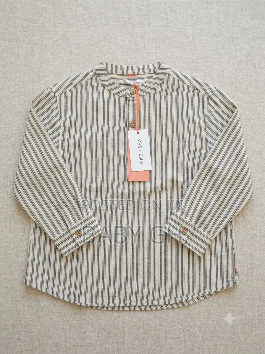 M S Boys Striped Shirt