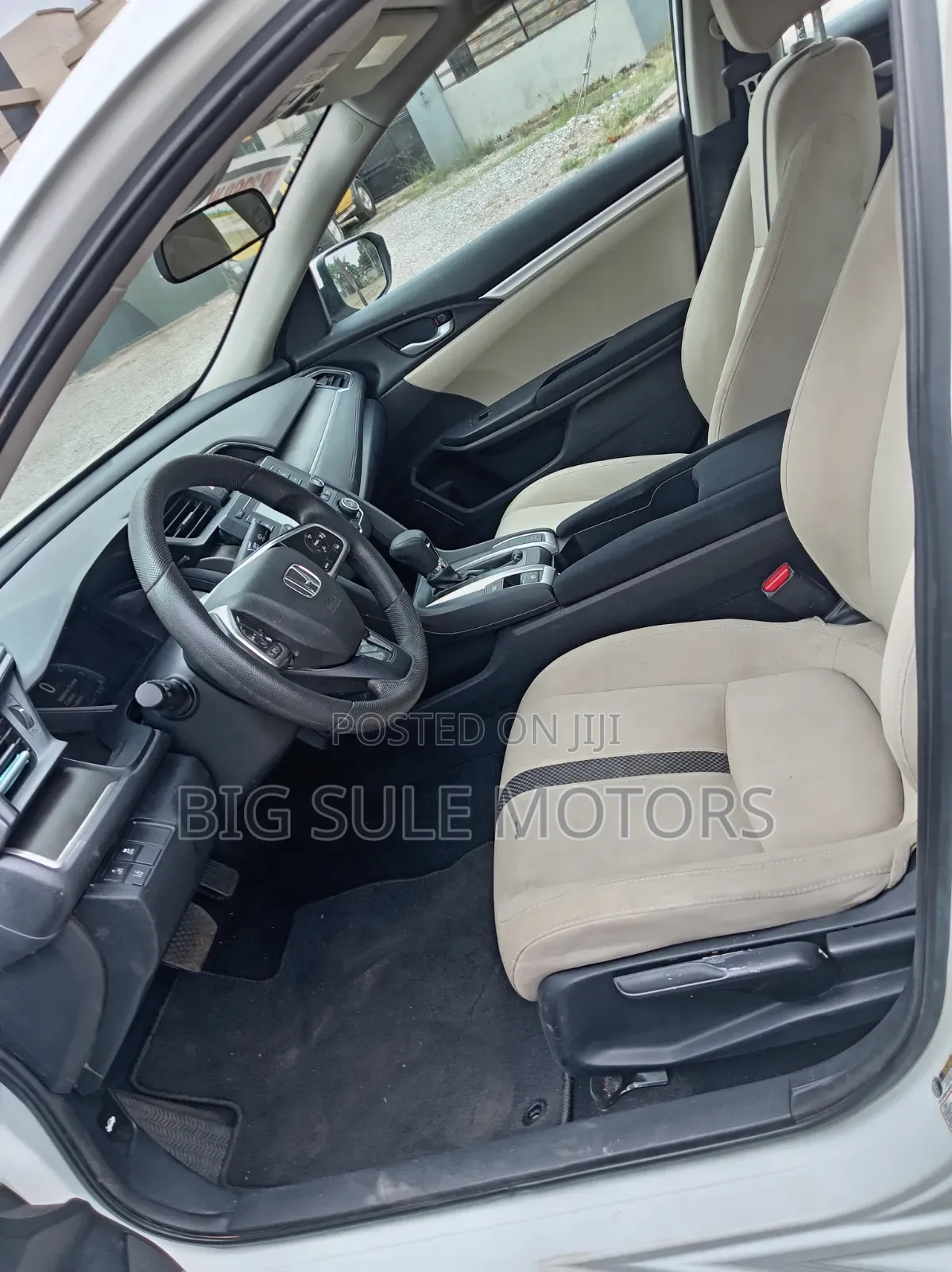 Honda Civic LX Sedan 2019 White