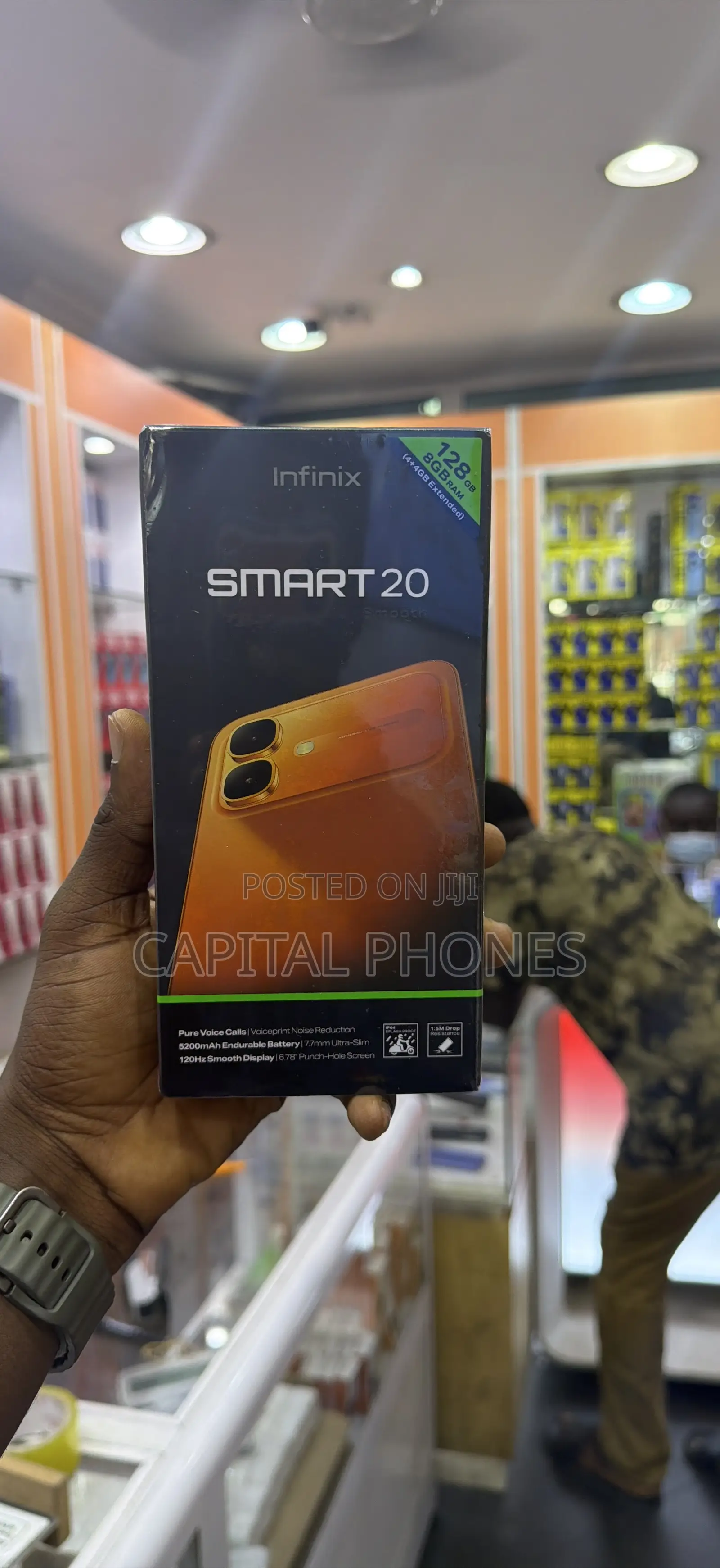 New Infinix Smart 20 128 GB Silver