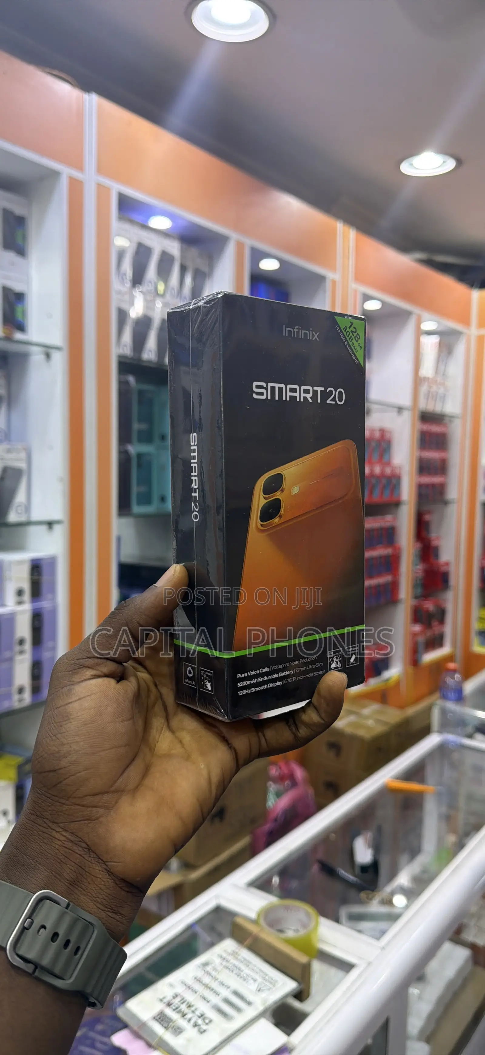 New Infinix Smart 20 128 GB Silver