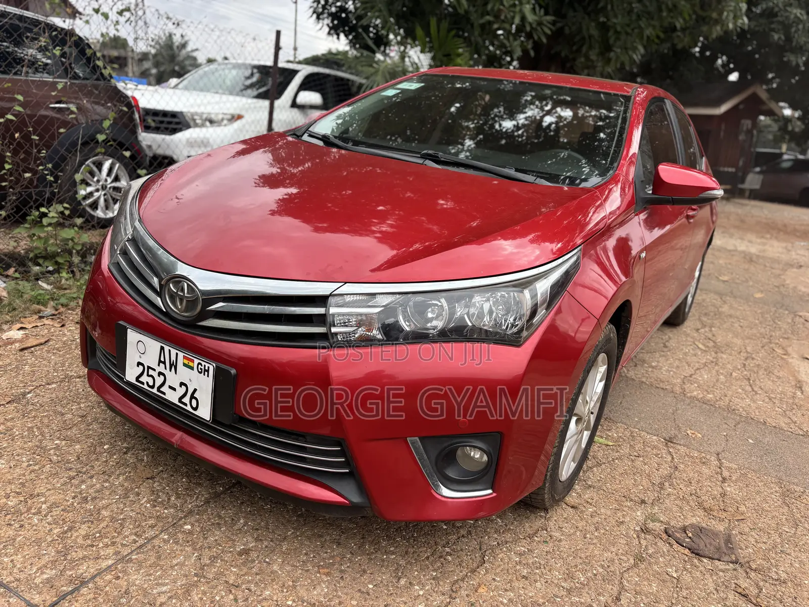 Toyota Corolla LE Plus 4dr Sedan (1.8L 4cyl CVT) 2016 Red