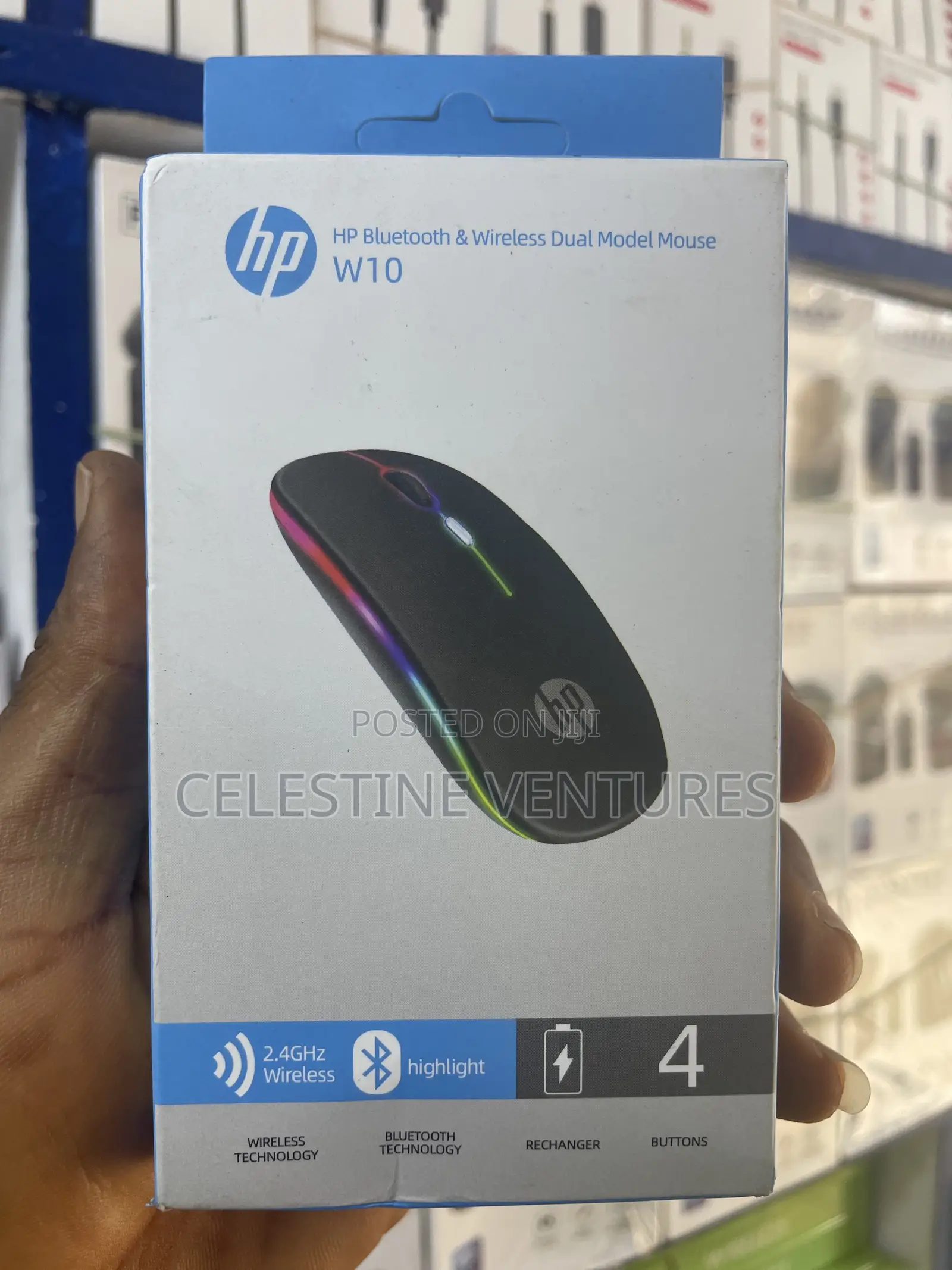 HP Chargeable and Bluetooth Mouse