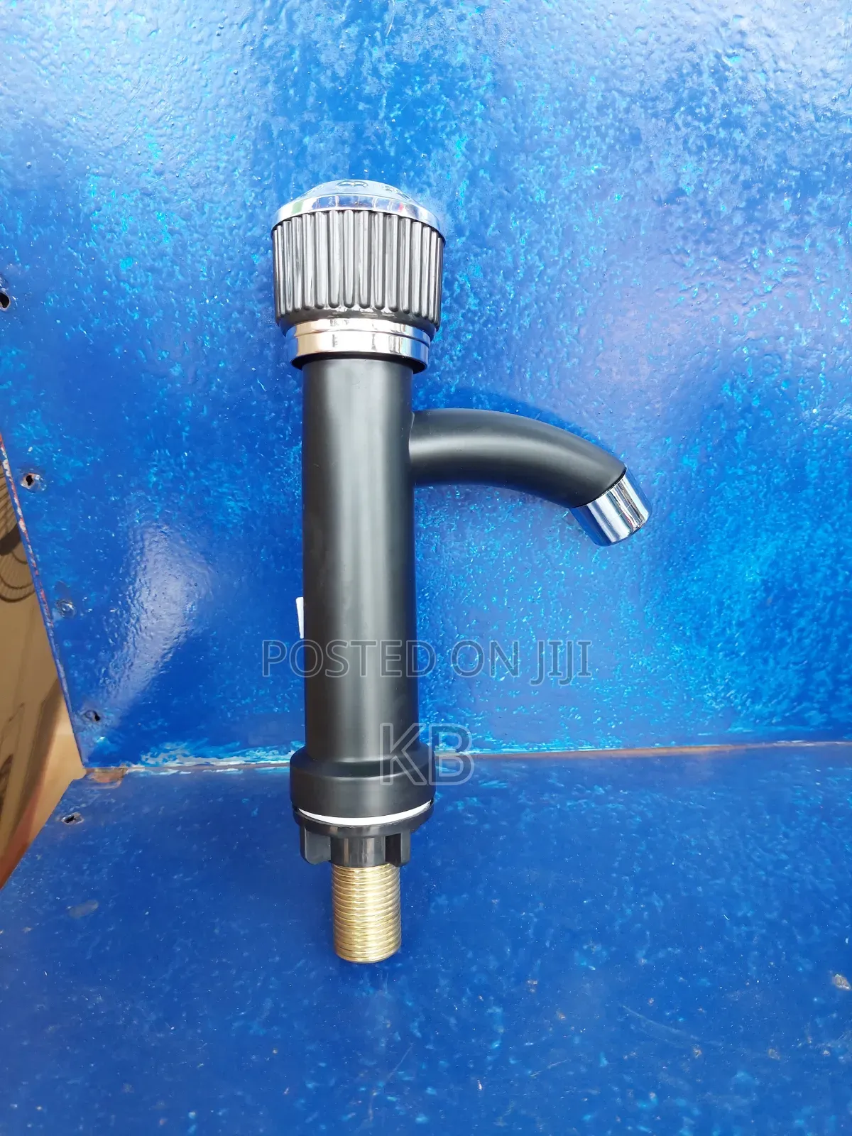 Single Handle Pillar Tap With Chrome Knob