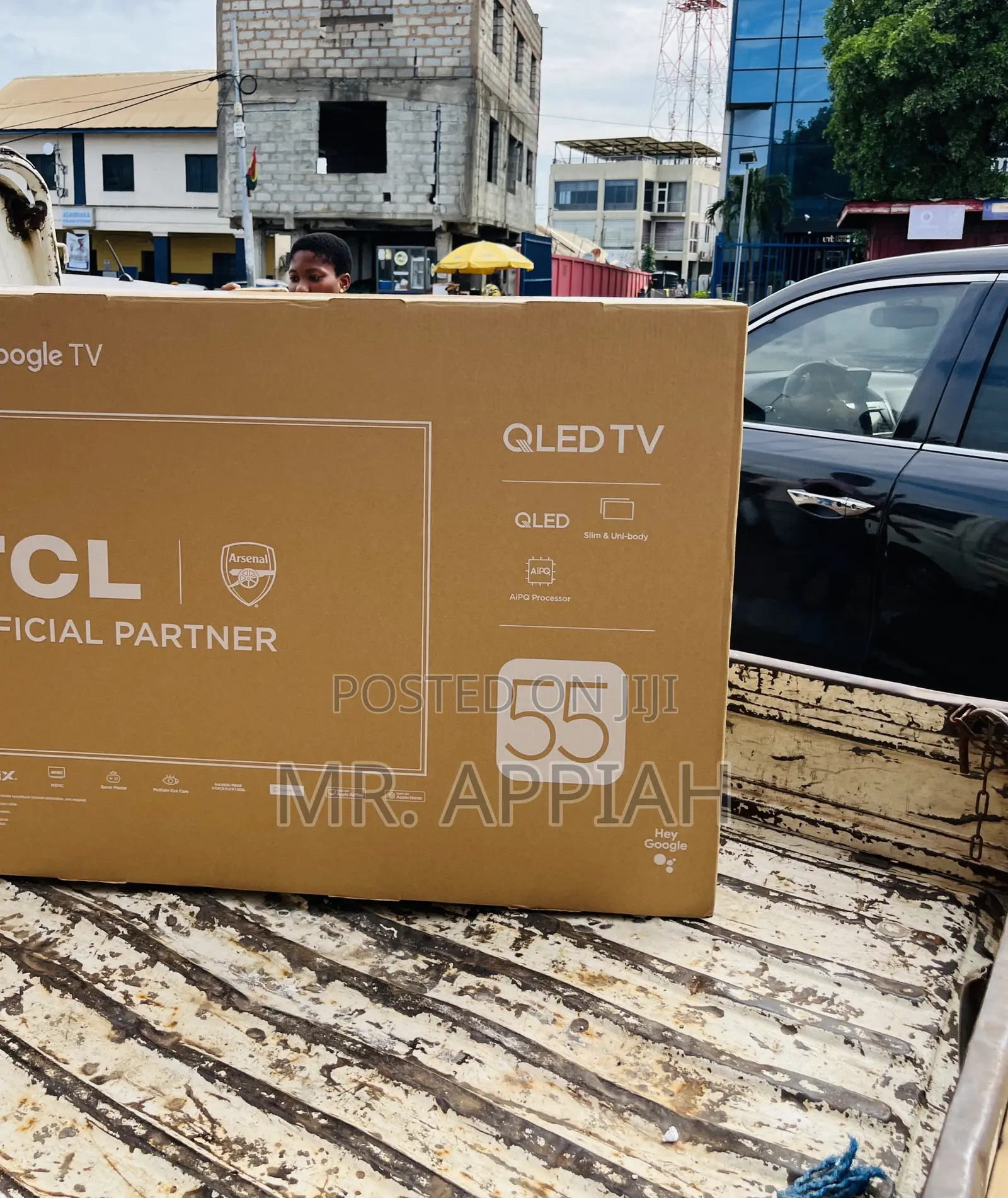 Lovely Design TCL 55” Qled Smart Google Android TV 