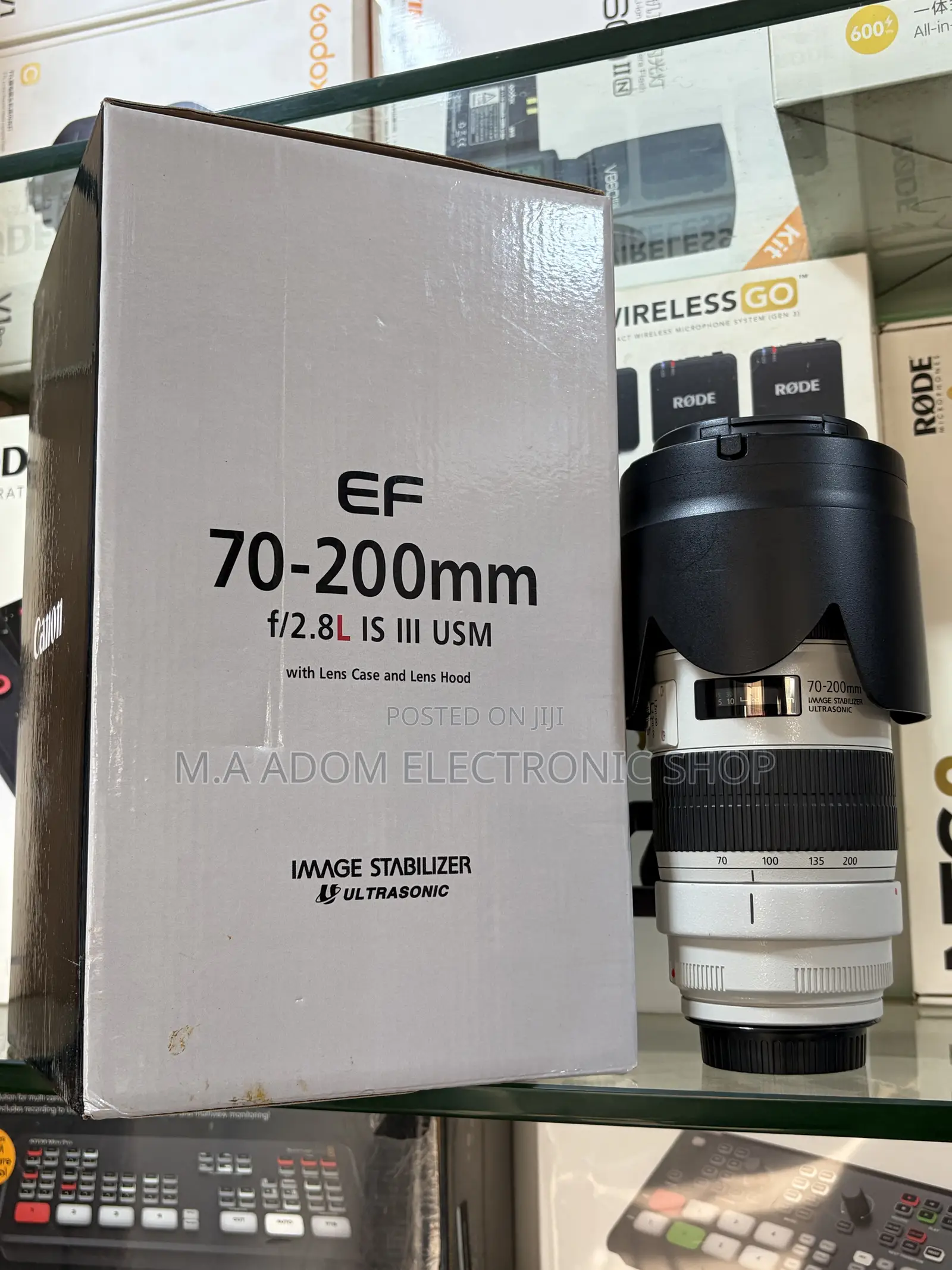 Canon EF 70-200mm F/28l Mark III USM