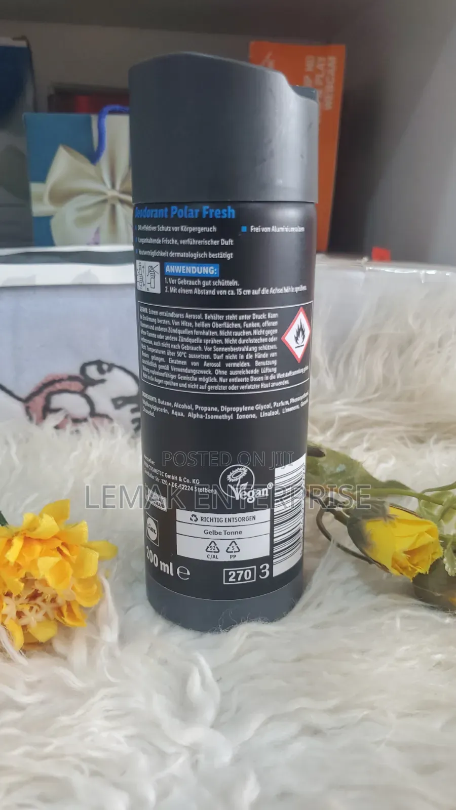 Cien Men Deodorant Polar Fresh 200 Ml. Zero Aluminum