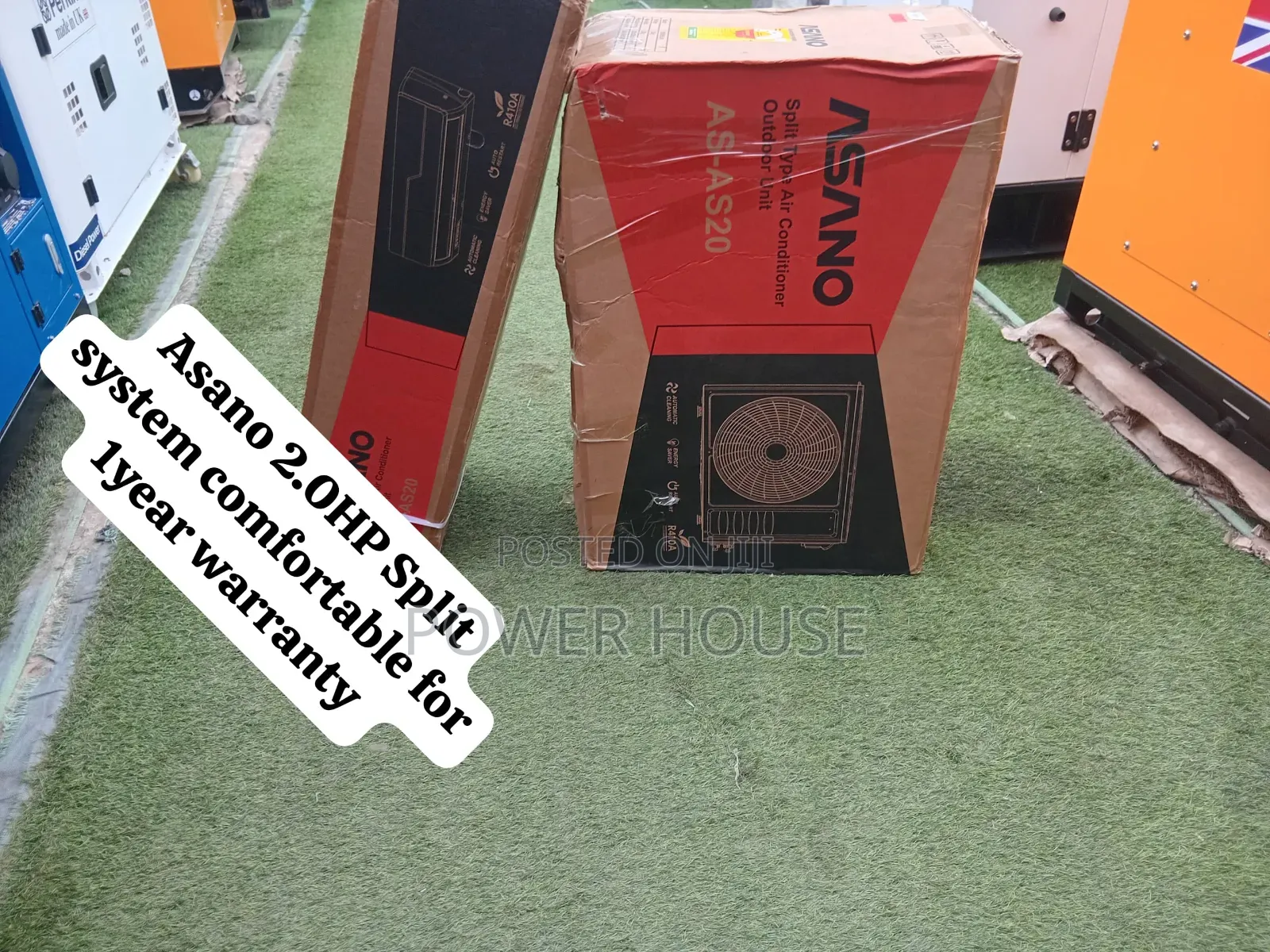 Asano 2.0HP AC Split System – Massive Cooling Performance for Home