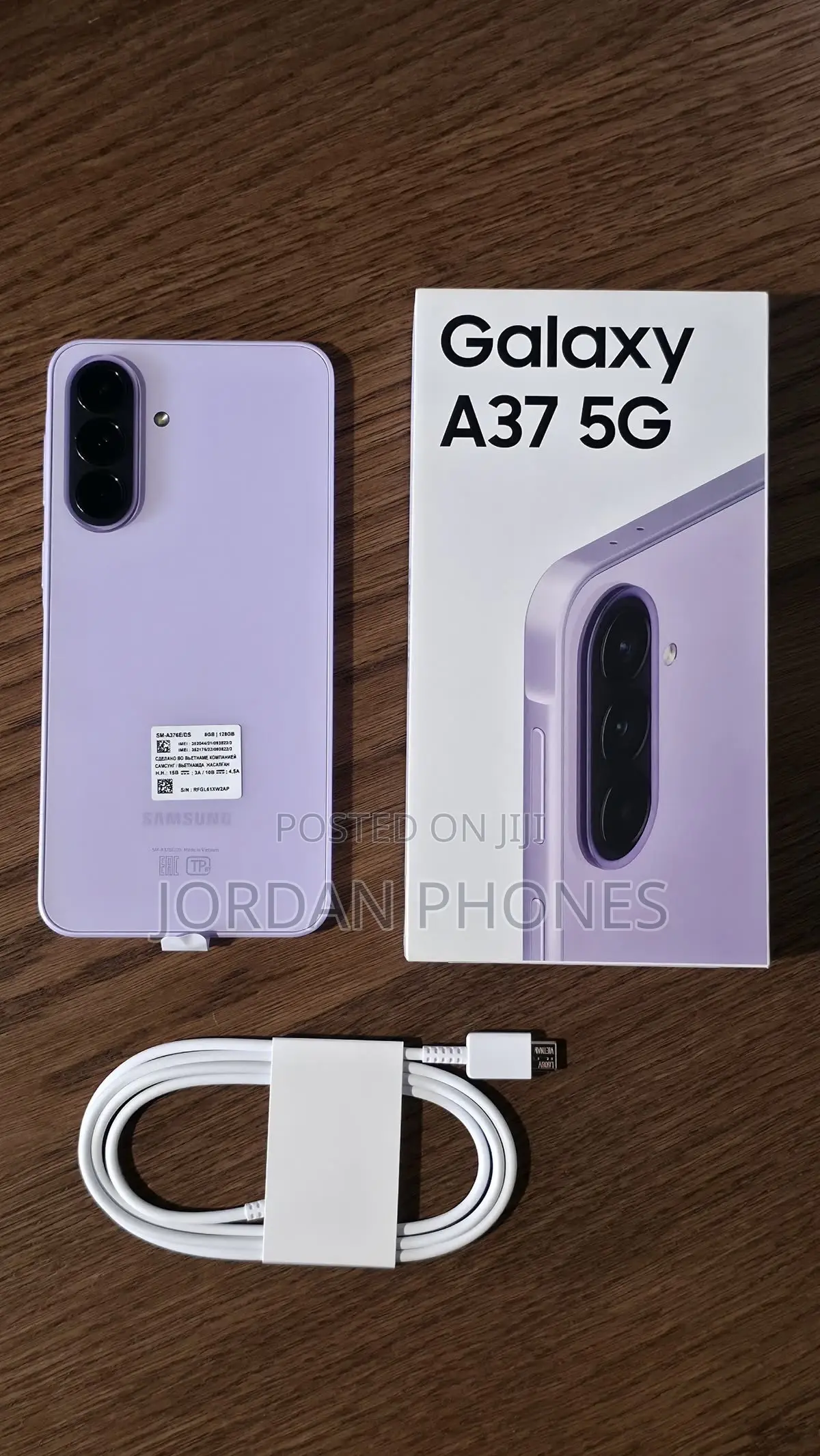 New Samsung Galaxy A37 256 GB Black