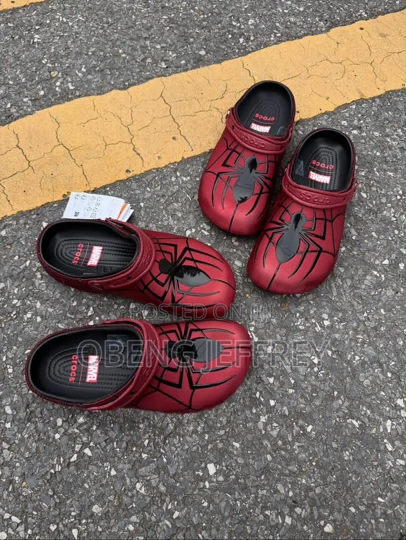 Original Crocs Marvel Spider Red