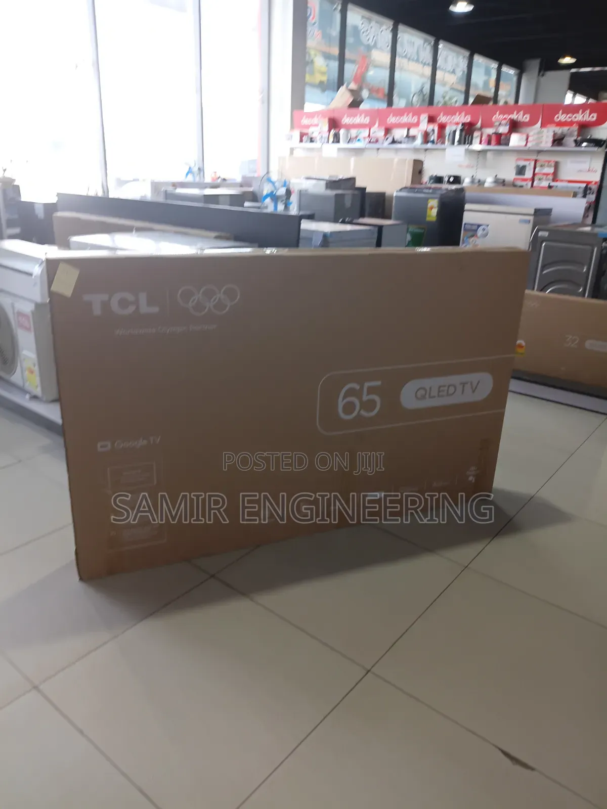 TCL 65" Uhd Qled Google TV (65t6d): Immersive Dolby Vision