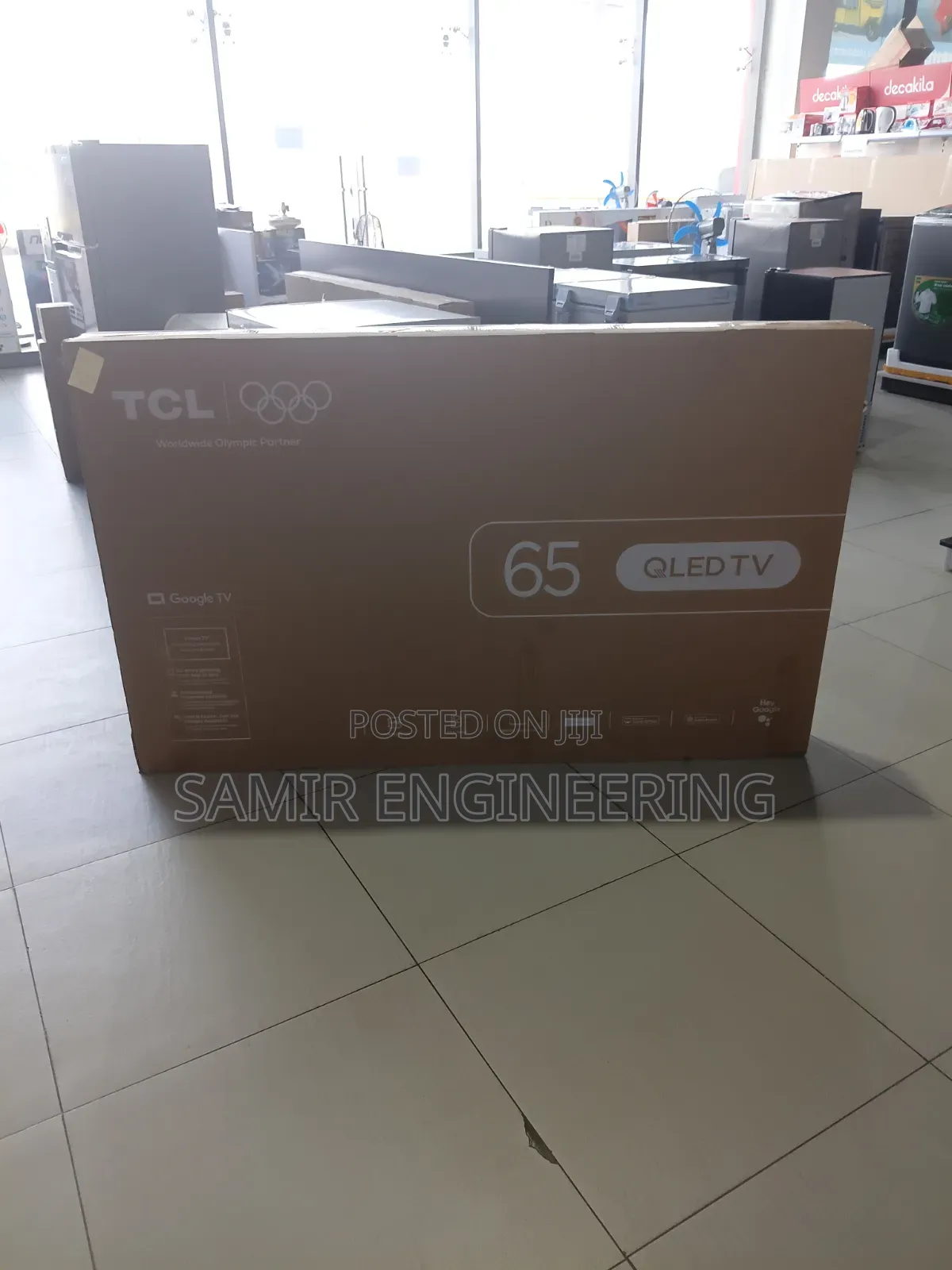 TCL 65" Uhd Qled Google TV (65t6d): Immersive Dolby Vision