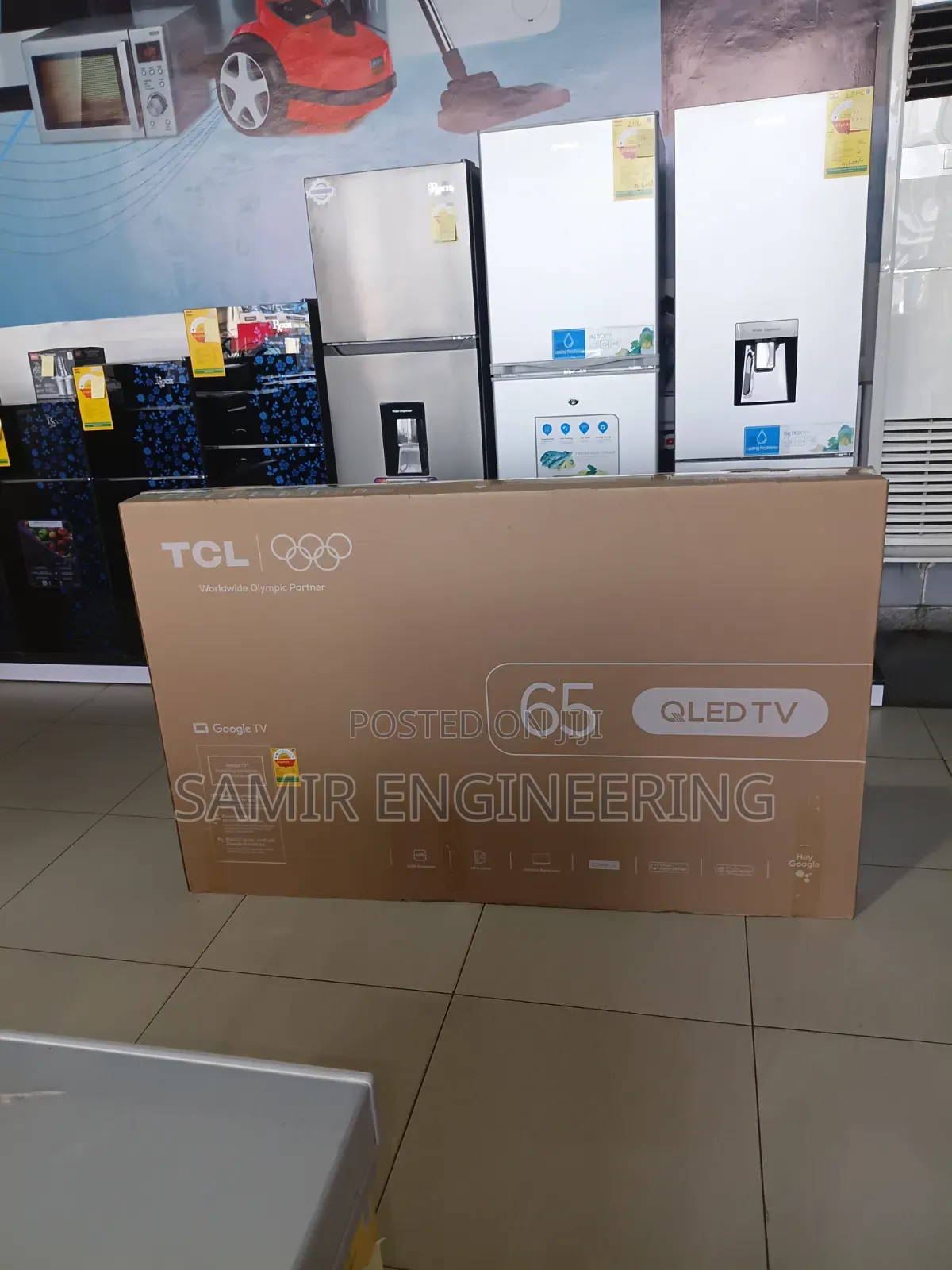 TCL 65T6D QLED TV With Dolby Vision, Atmos, and Google TV