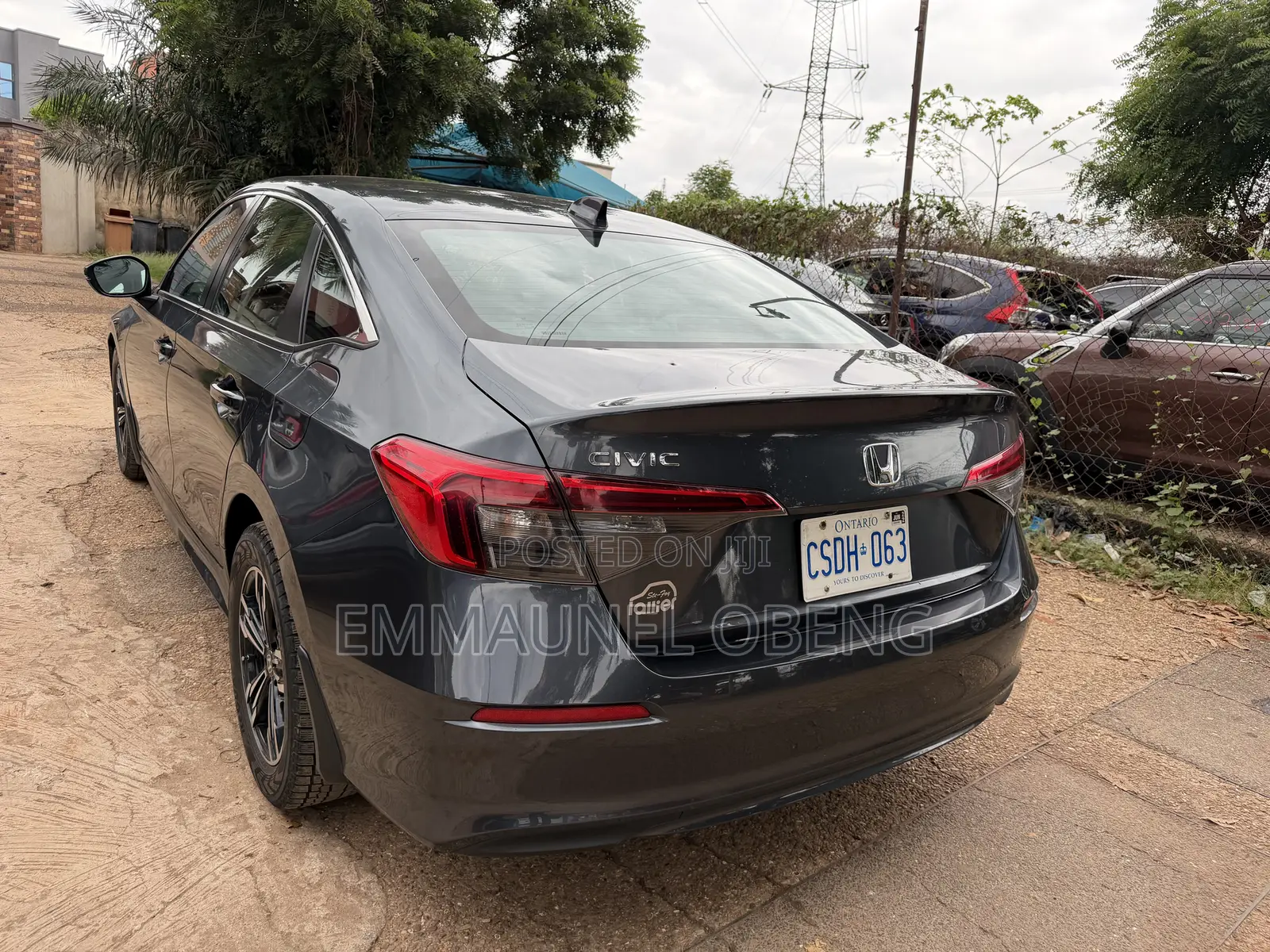 Honda Civic EX-L CVT 2024 Gray