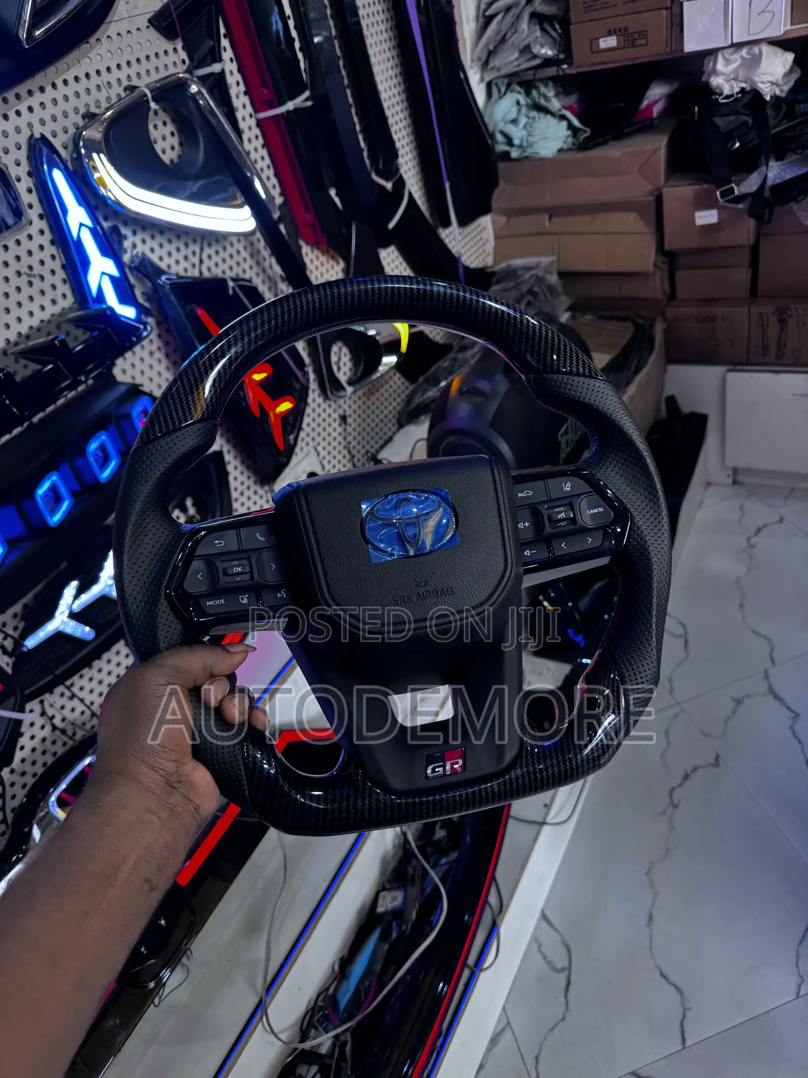 Toyota Spec Steering Wheel Gazoo Racing Vision