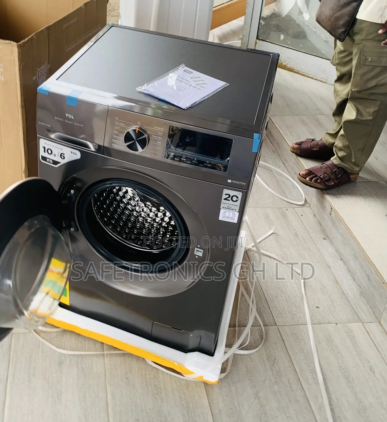 Super Powerful < 6kg FullAuto TCL FrontLoad 10.5Kg WashingMachine