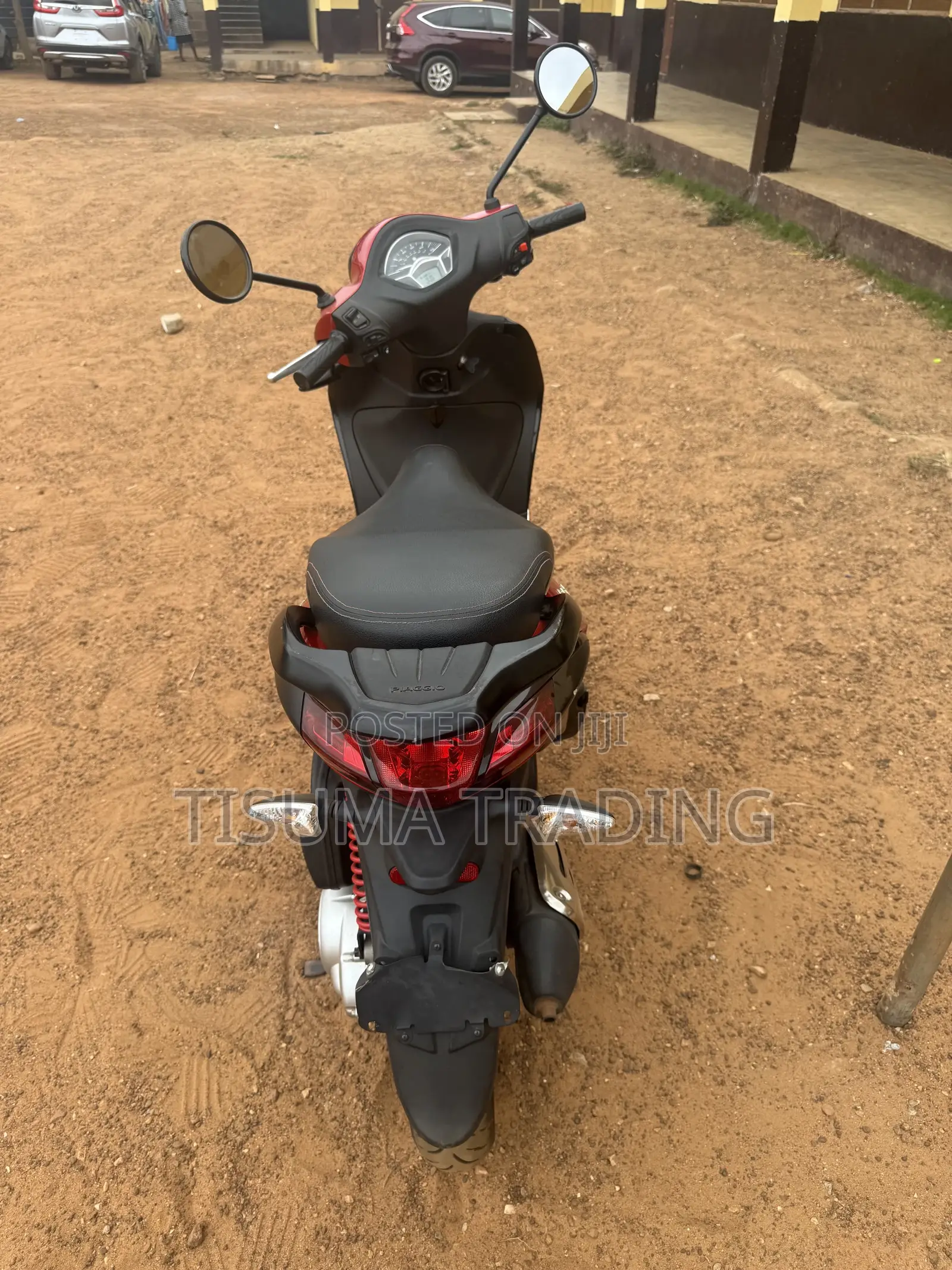 Piaggio Scooter 2024 Red