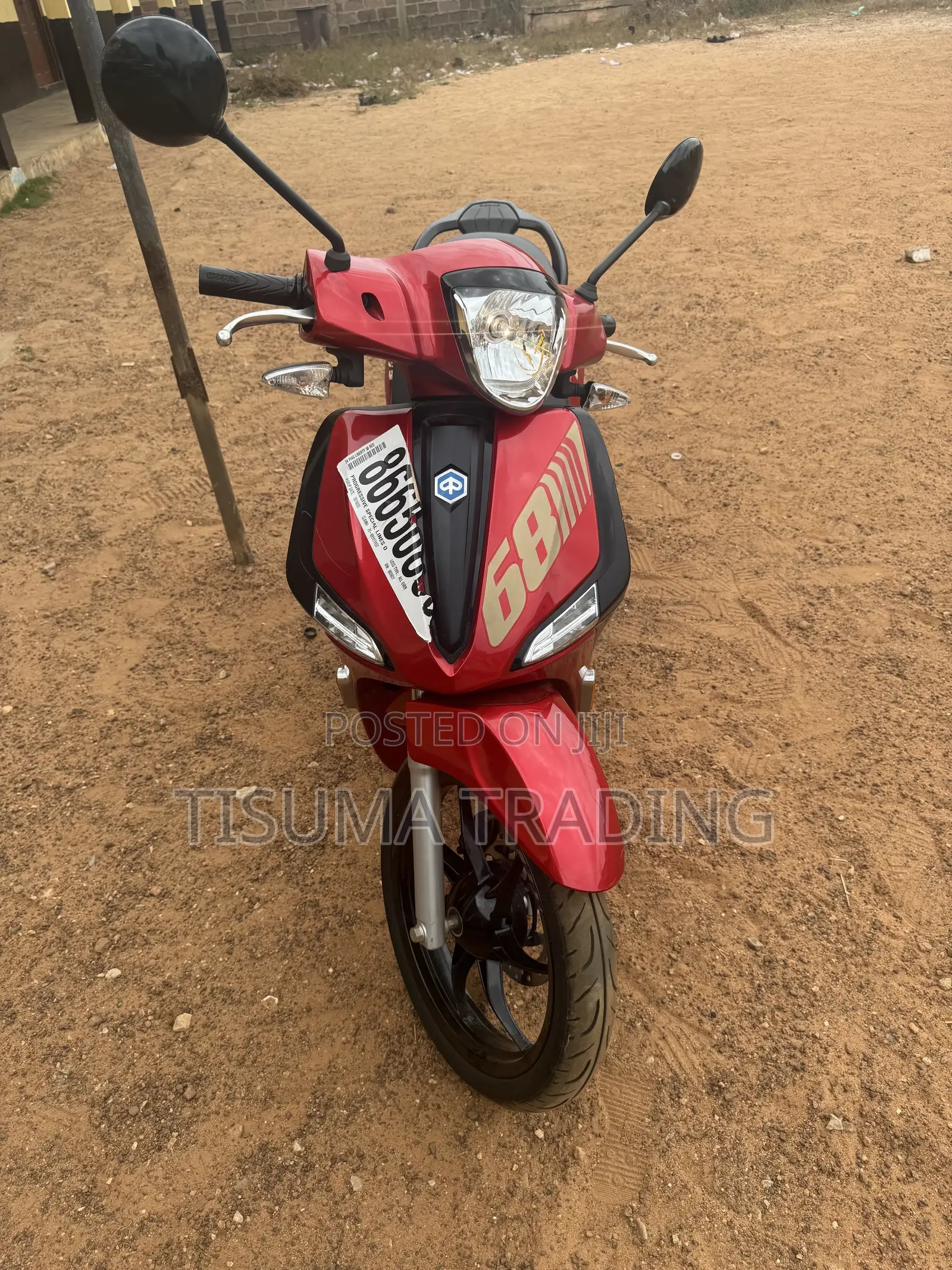 Piaggio Scooter 2024 Red