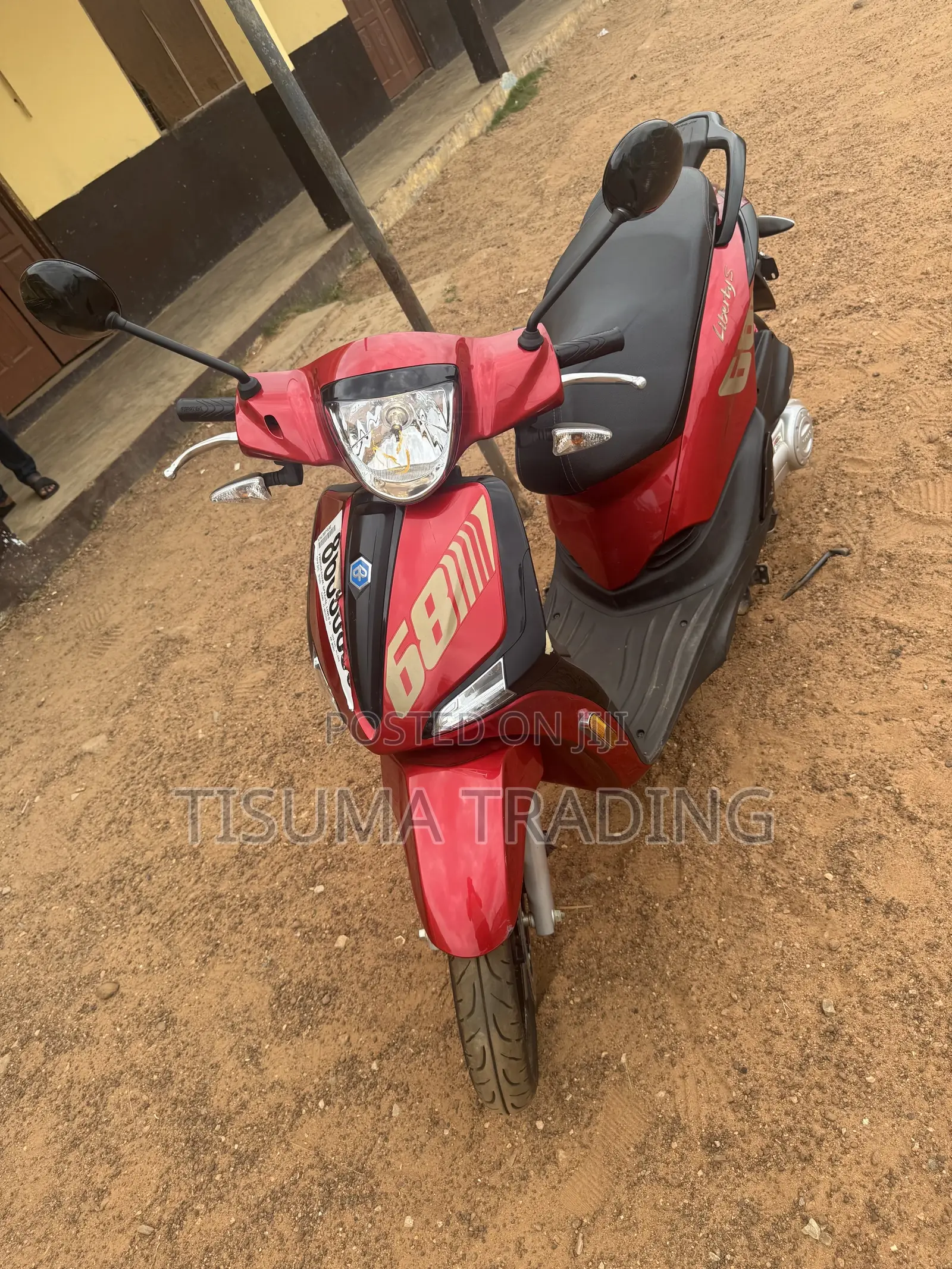 Piaggio Scooter 2024 Red