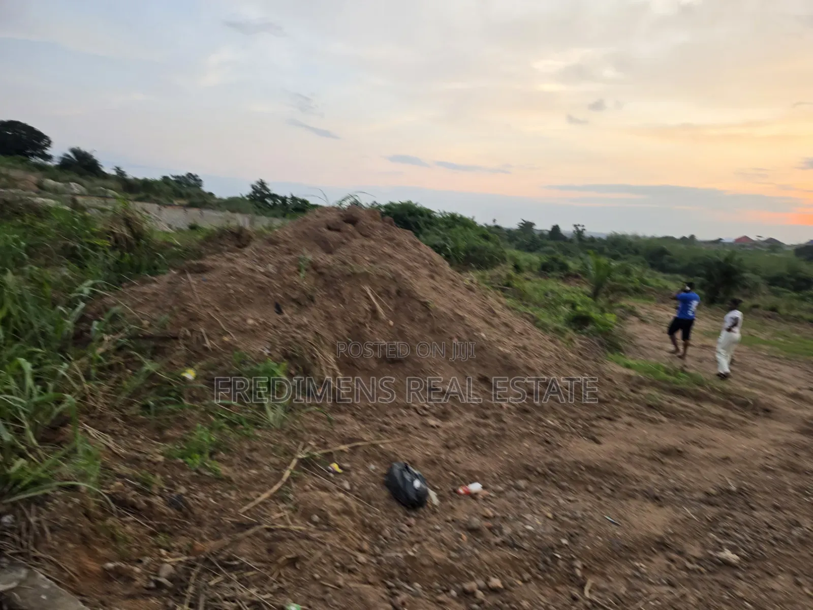 Two Plots at Aboabugya on the Main Road for Sale