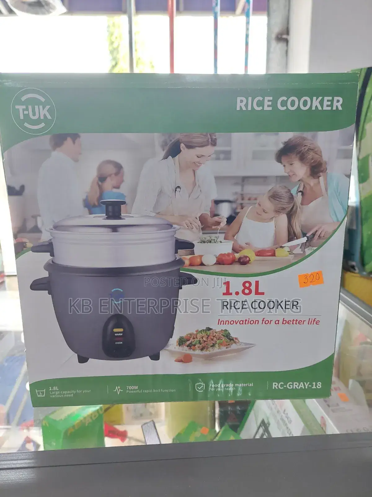 1.8l T-Uk Rice Cooker