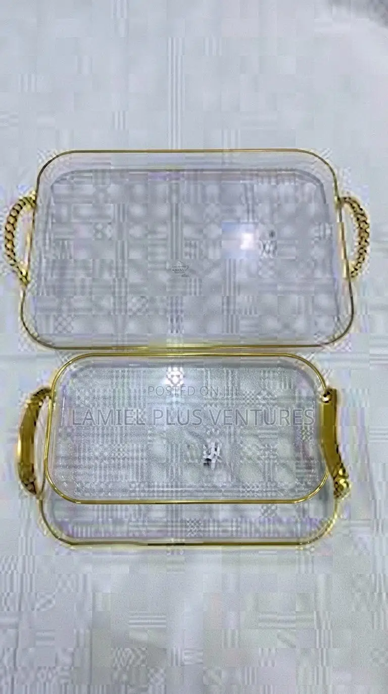 Transparent Classic Serving Tray(1pc)