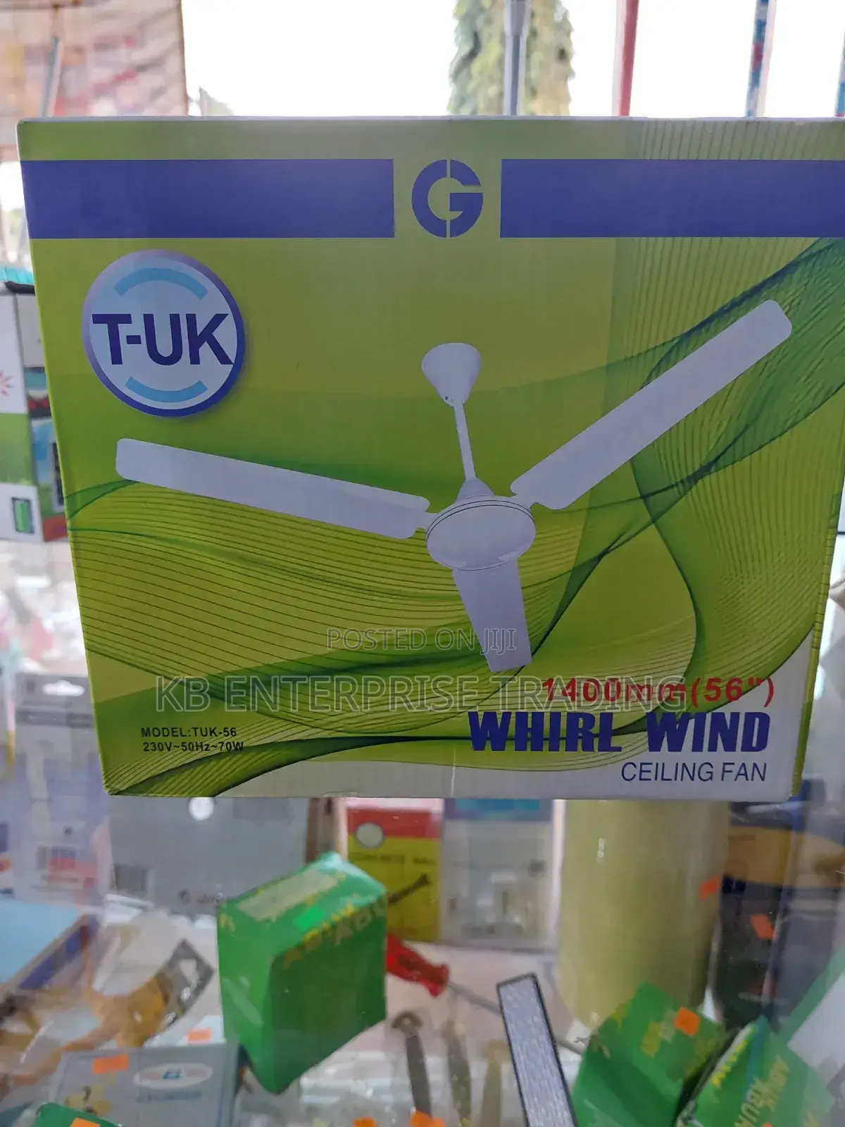 T-Uk Whirl Wind Ceiling Fan