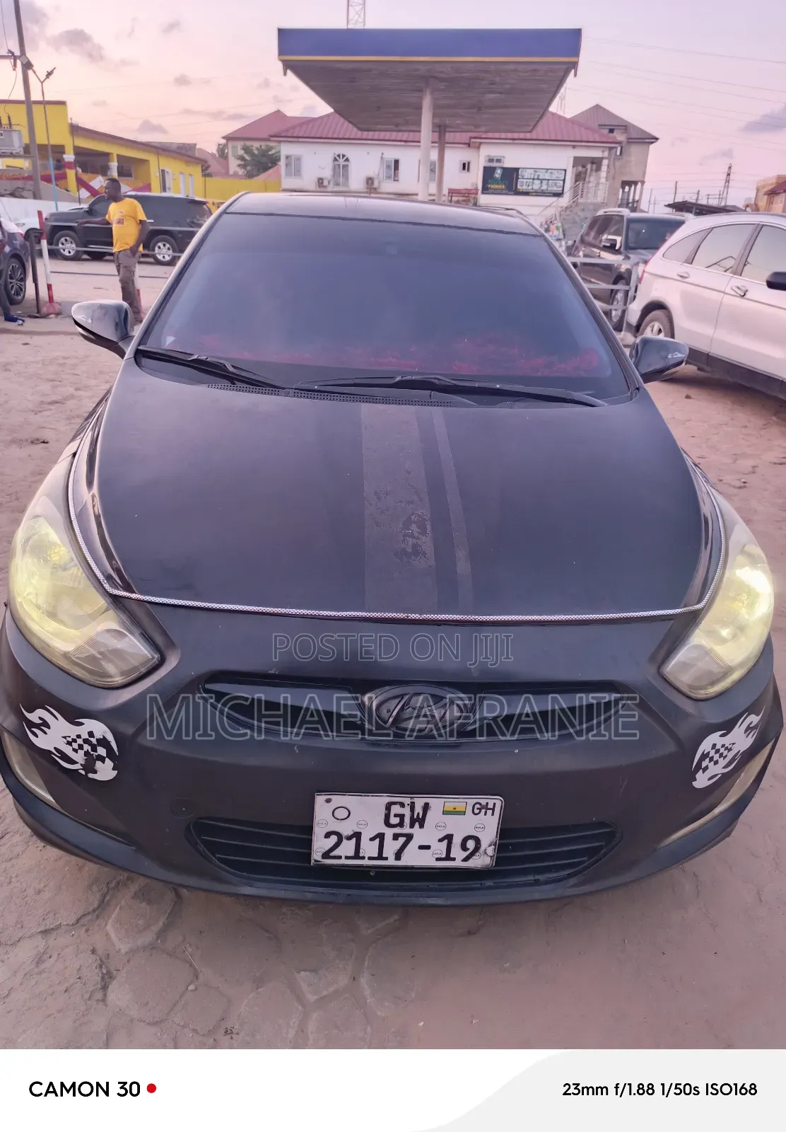 Hyundai Accent GLS 4dr Sedan (1.6L 4cyl 6M) 2014 Black
