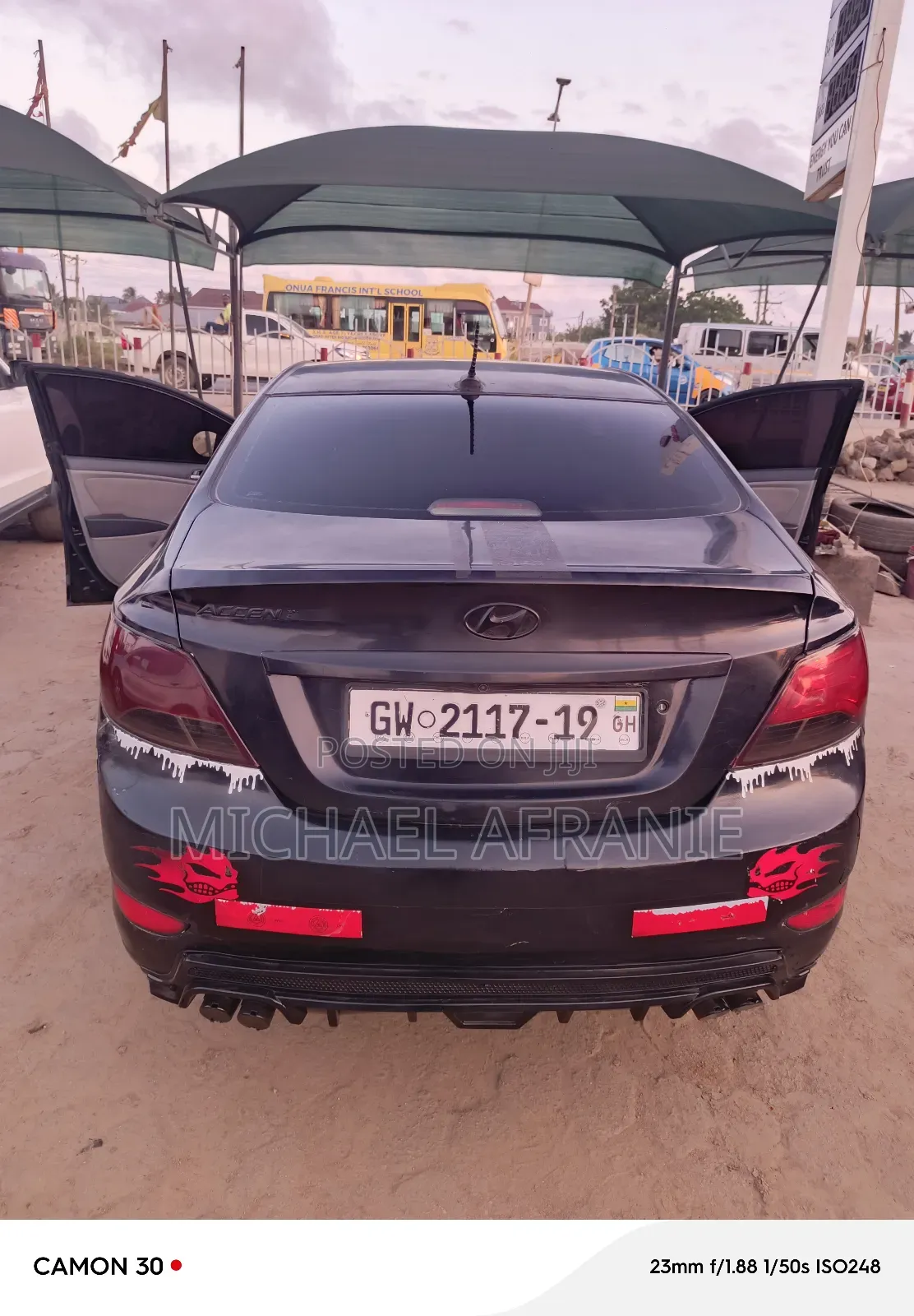 Hyundai Accent GLS 4dr Sedan (1.6L 4cyl 6M) 2014 Black