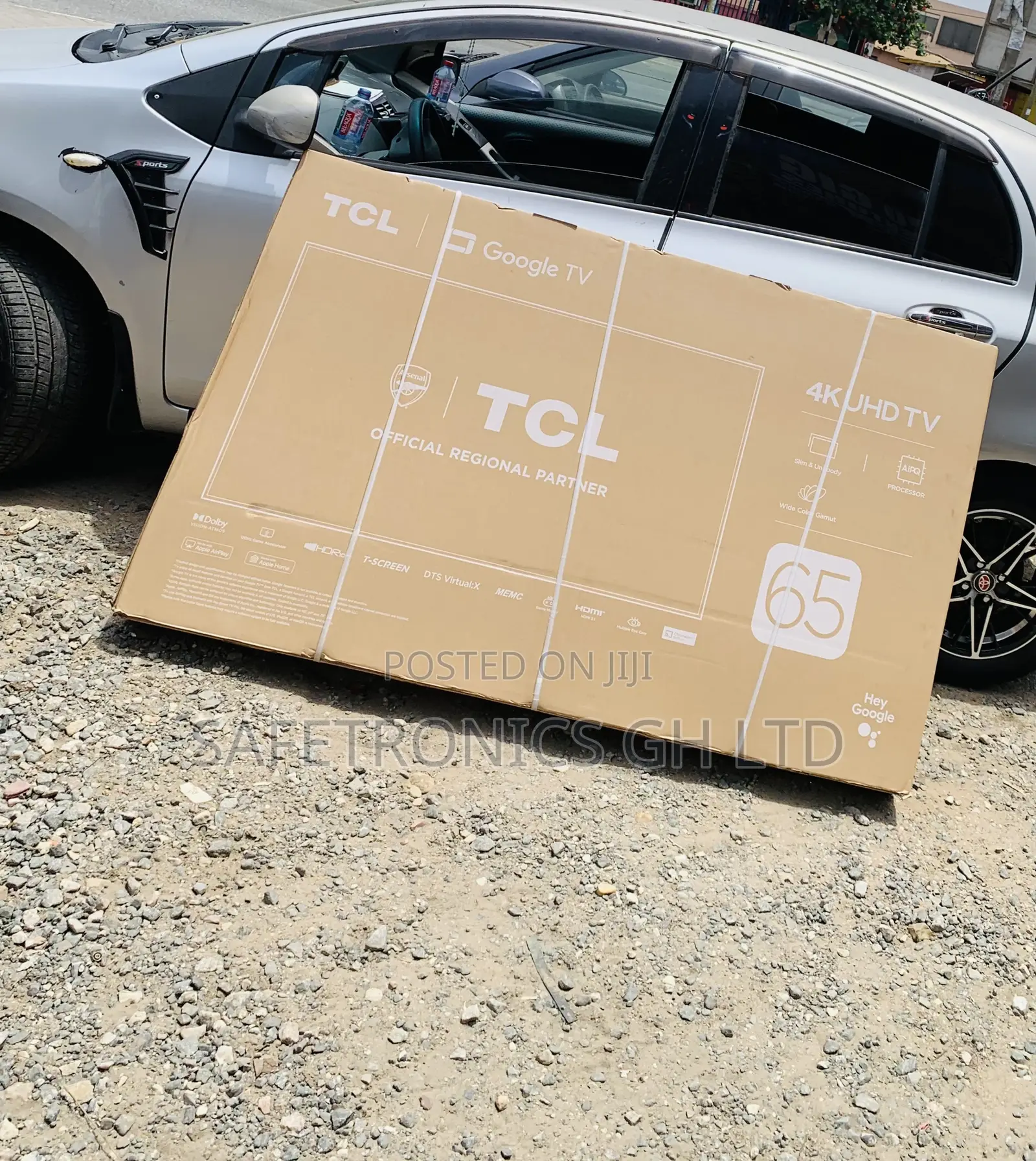 Perfect Frameless 65 Inch Android Smart TCL Uhd ~ TV