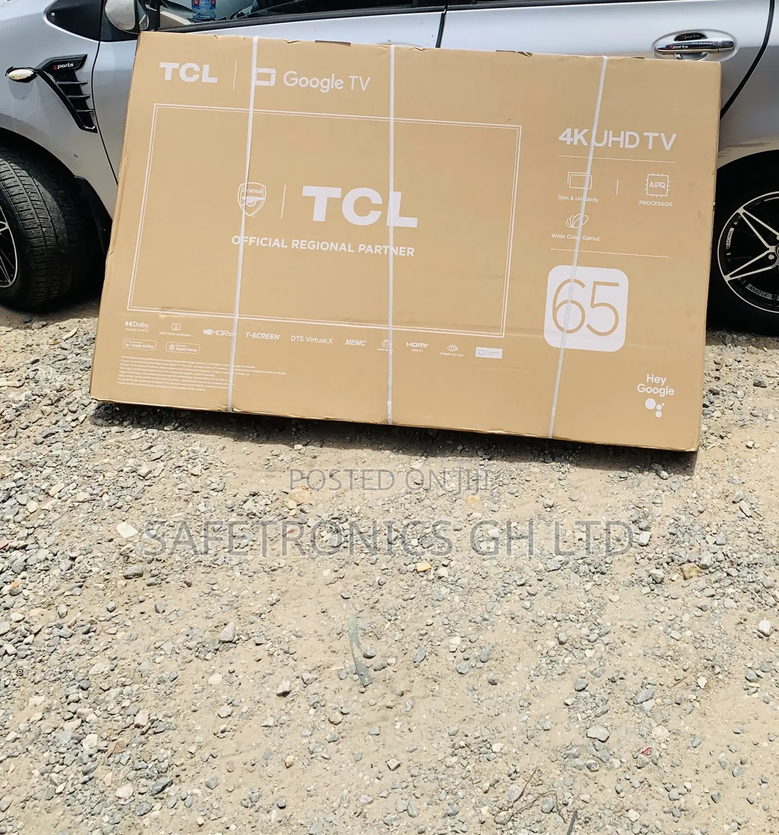 Perfect Frameless 65 Inch Android Smart TCL Uhd ~ TV