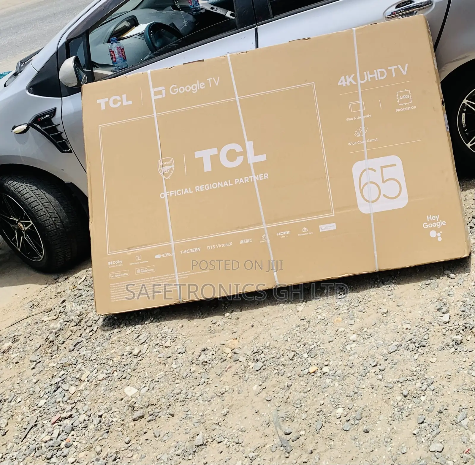 Just Order • 65 Inch TCL Uhd Android Frameless Smart TV