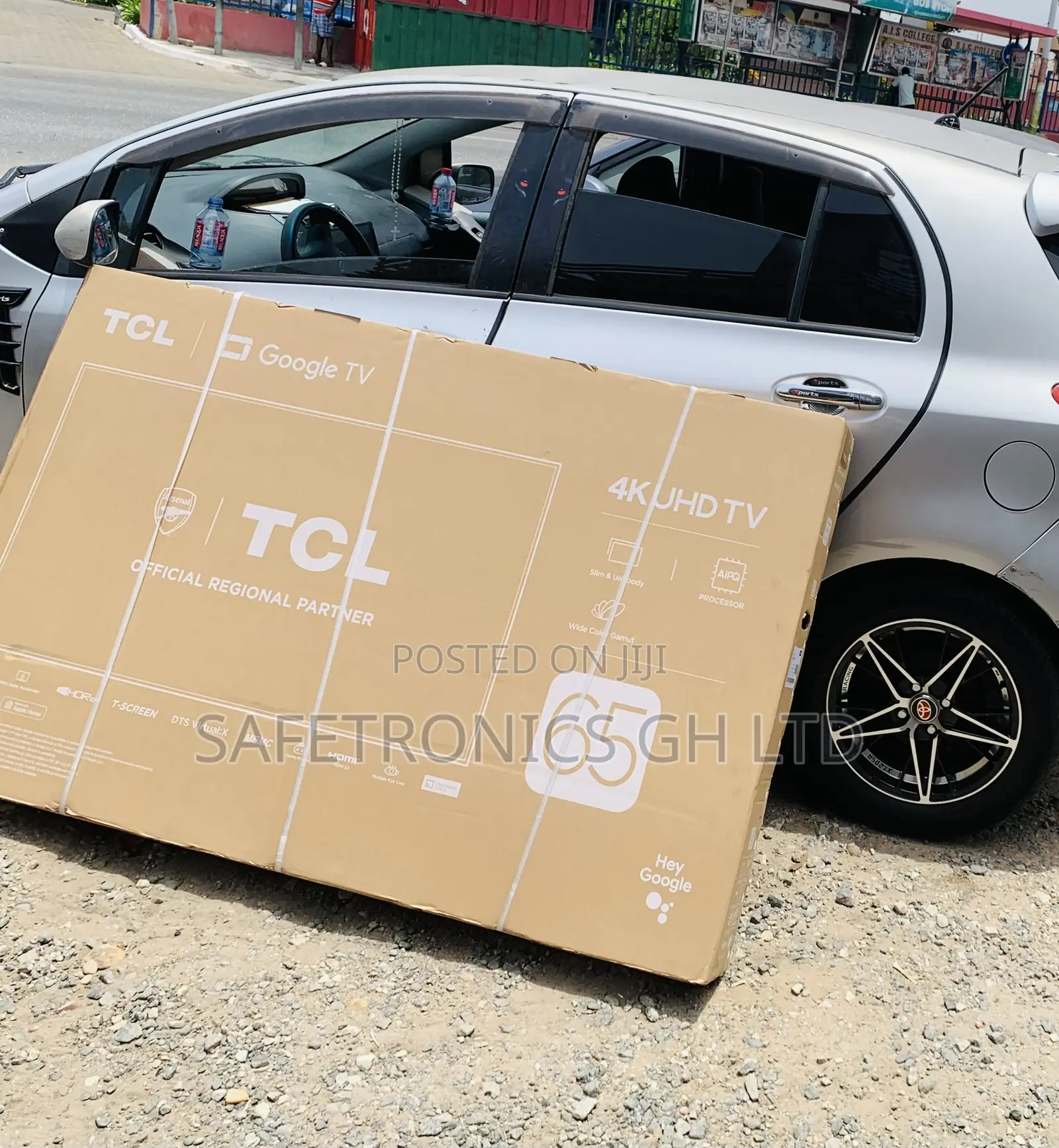 Just Order • 65 Inch TCL Uhd Android Frameless Smart TV
