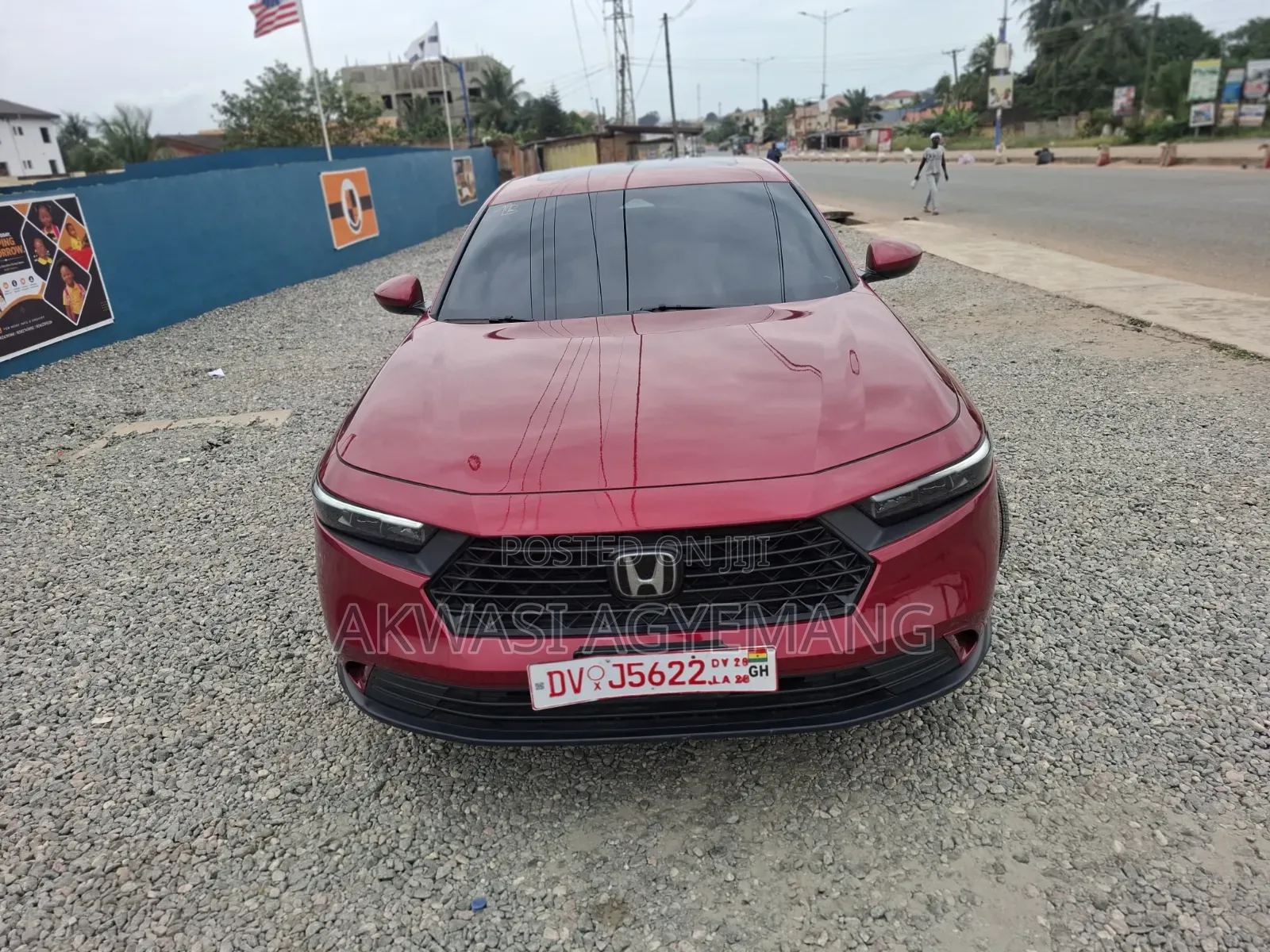 Honda Accord EX CVT w/o BSI 2023 Burgundy